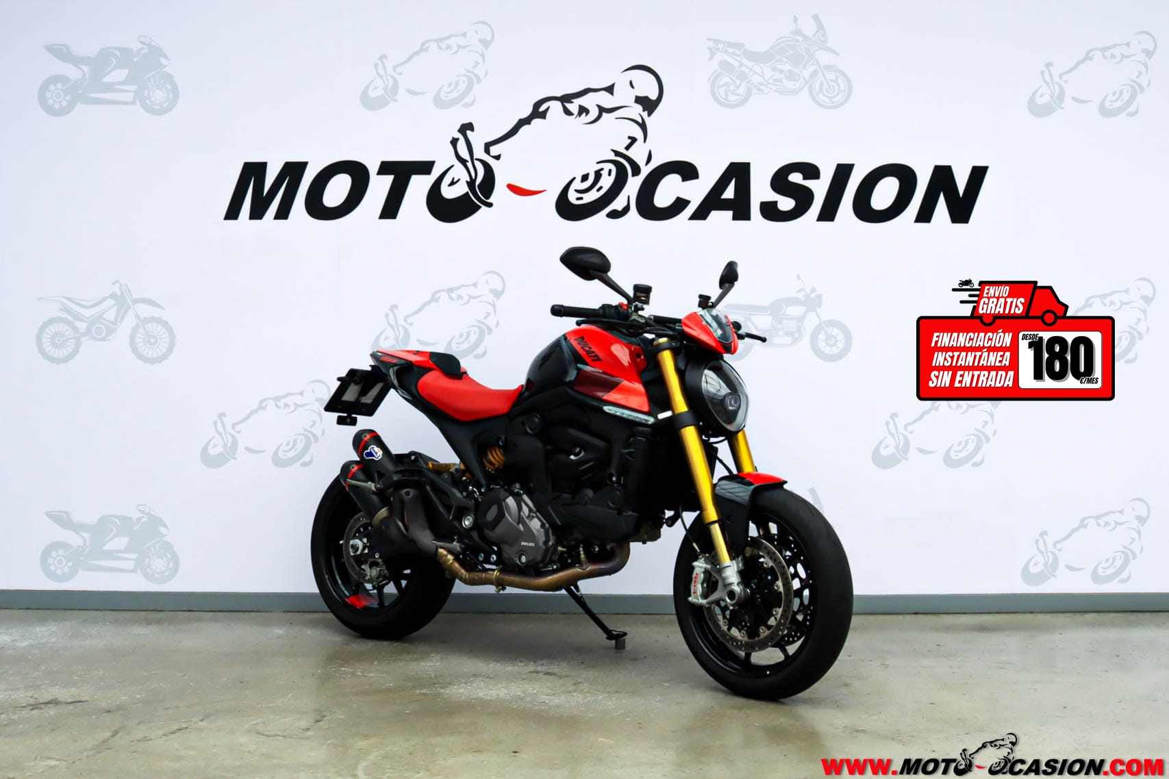 DUCATI MONSTER SP -GARANTÍA OFICIAL-