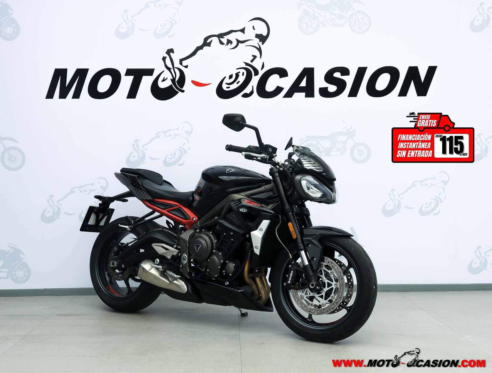 TRIUMPH STREET TRIPLE 765 R LOW