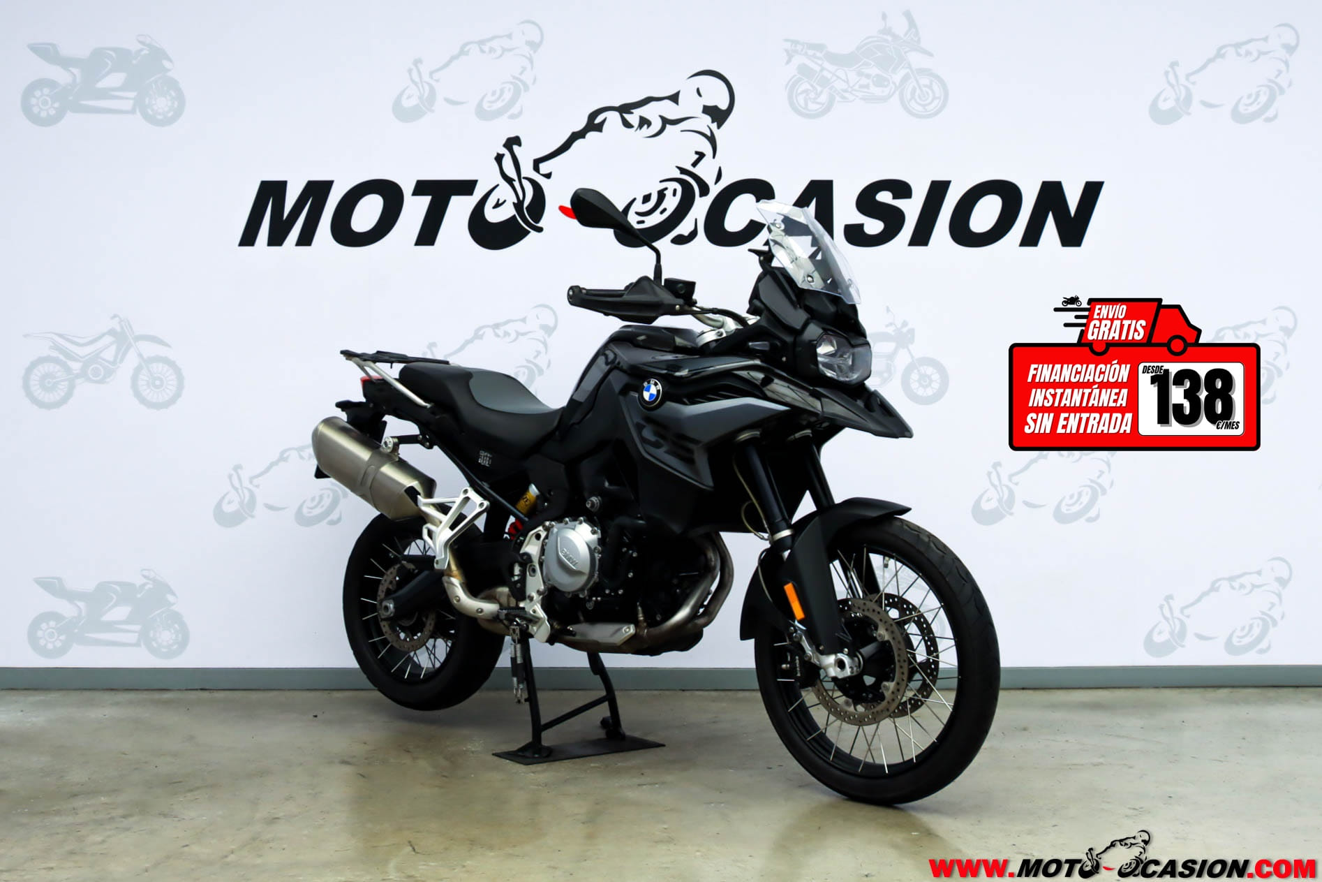 BMW F 850 GS TRIPLE BLACK ¿A2?