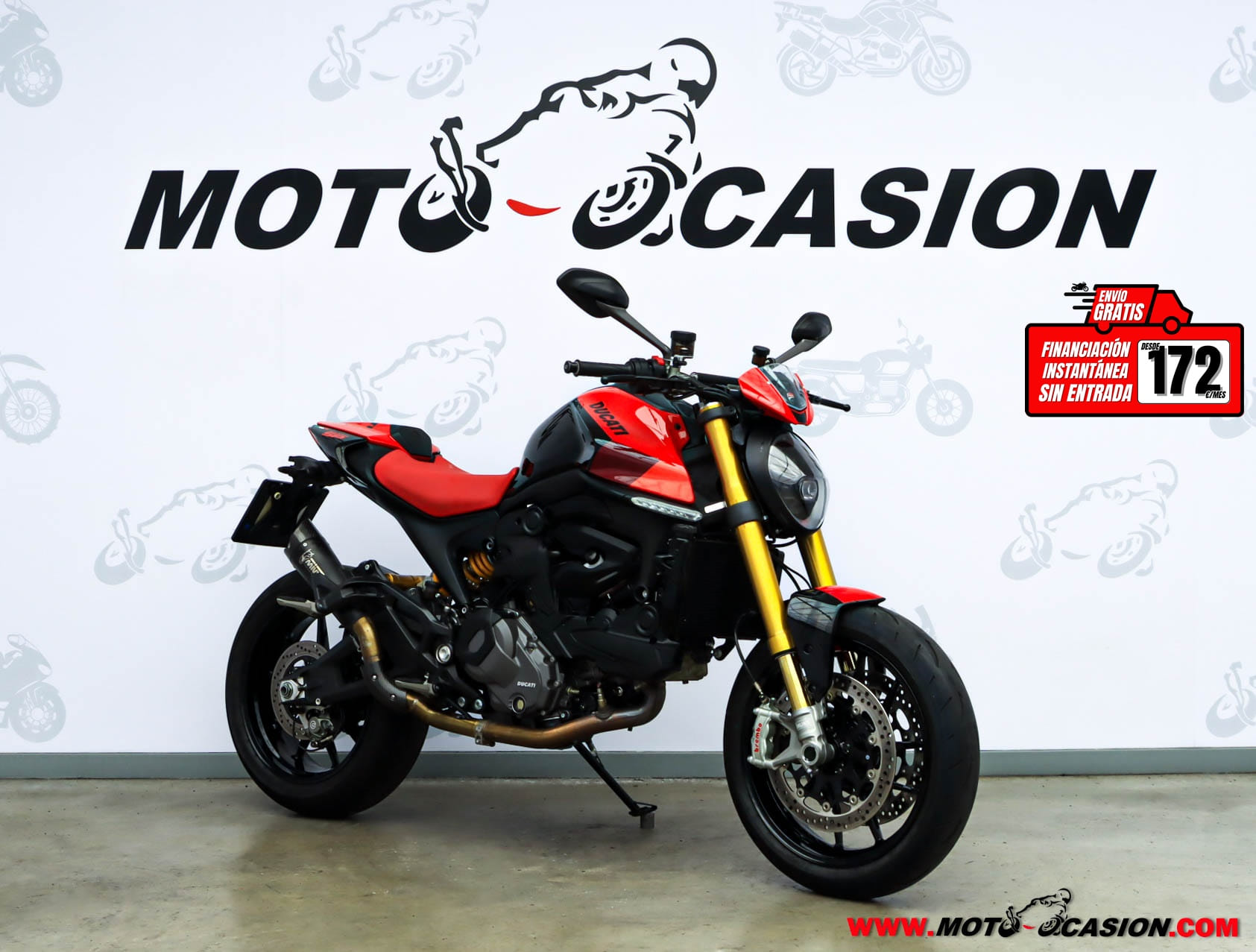 DUCATI MONSTER SP -A2- GARANTÍA OFICIAL