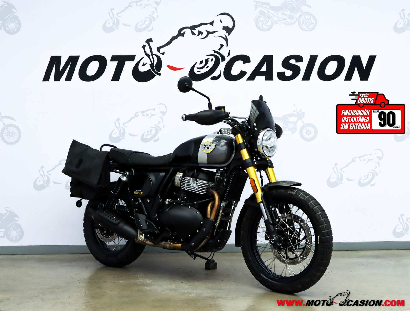 ROYAL ENFIELD INTERCEPTOR BEAR 650 -APTA A2- GARANTÍA OFICIAL