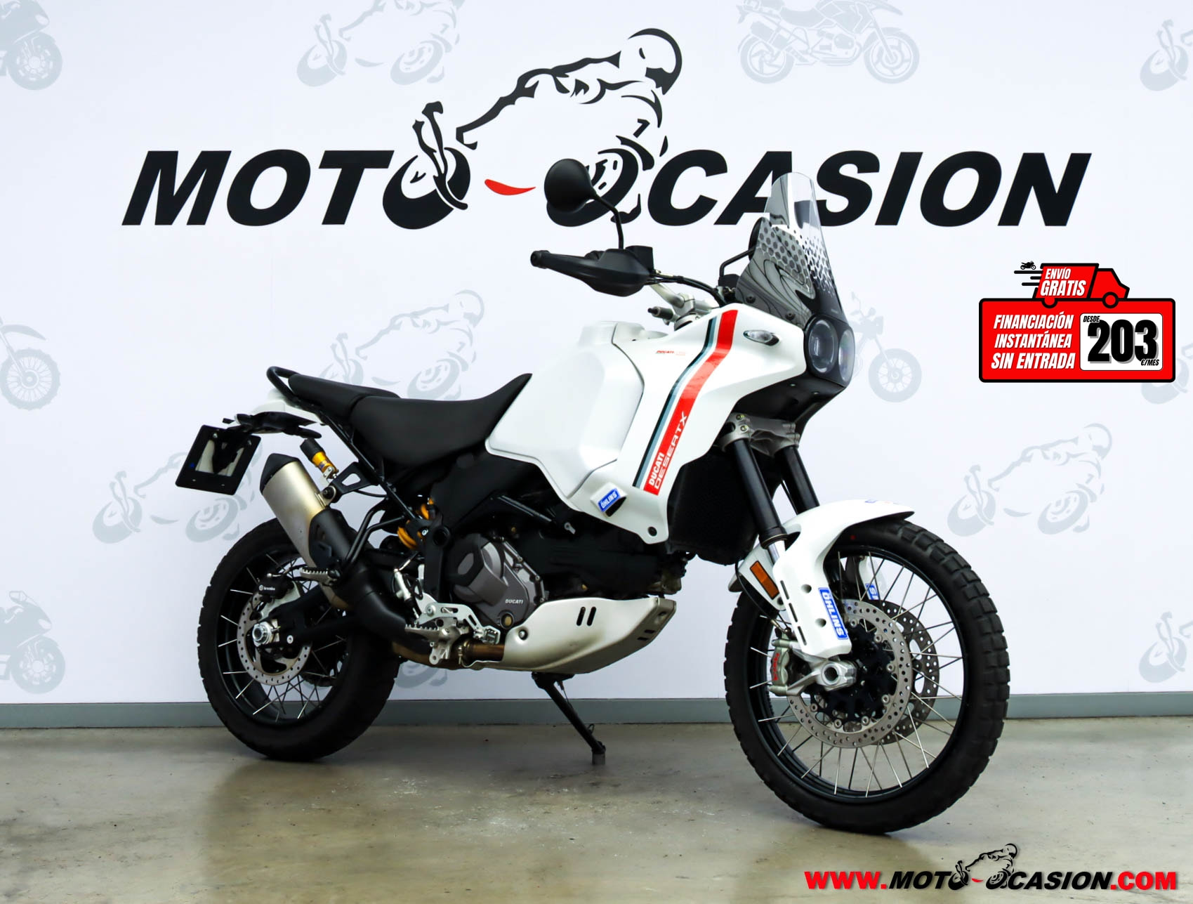 DUCATI DESERT X -GARANTÍA OFICIAL- (copia)