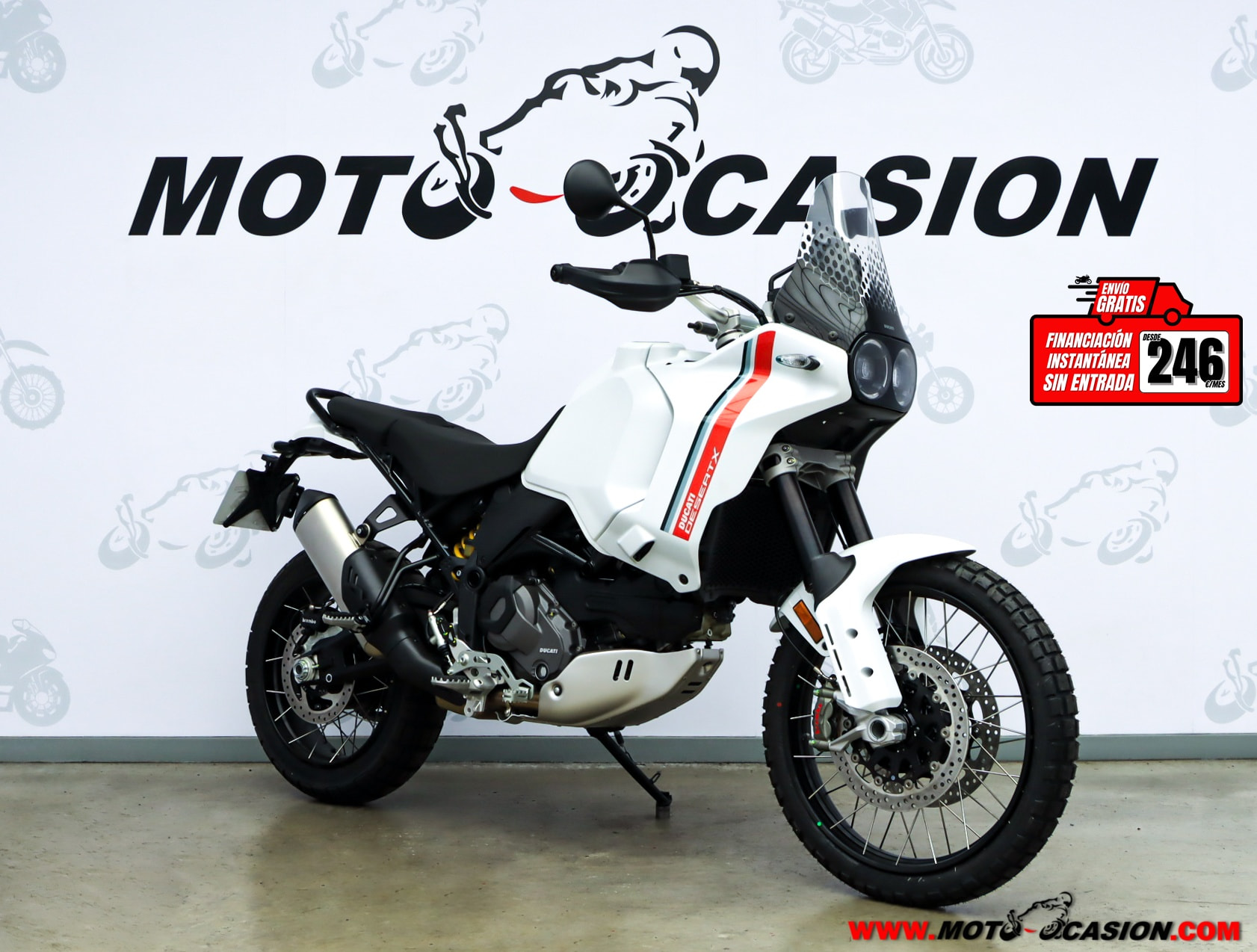 DUCATI DESERT X -GARANTÍA OFICIAL-