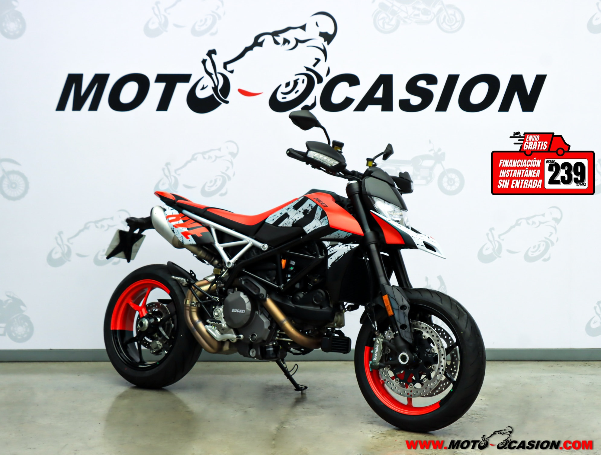 DUCATI HYPERMOTARD 950 RVE -GARANTÍA OFICIAL- (copia)