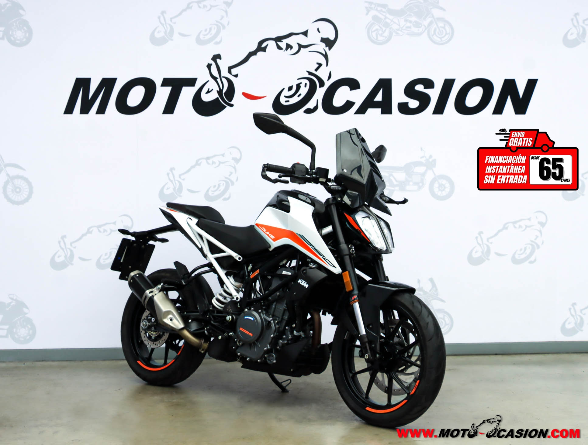 KTM 390 DUKE -APTA A2- GARANTÍA OFICIAL (copia)