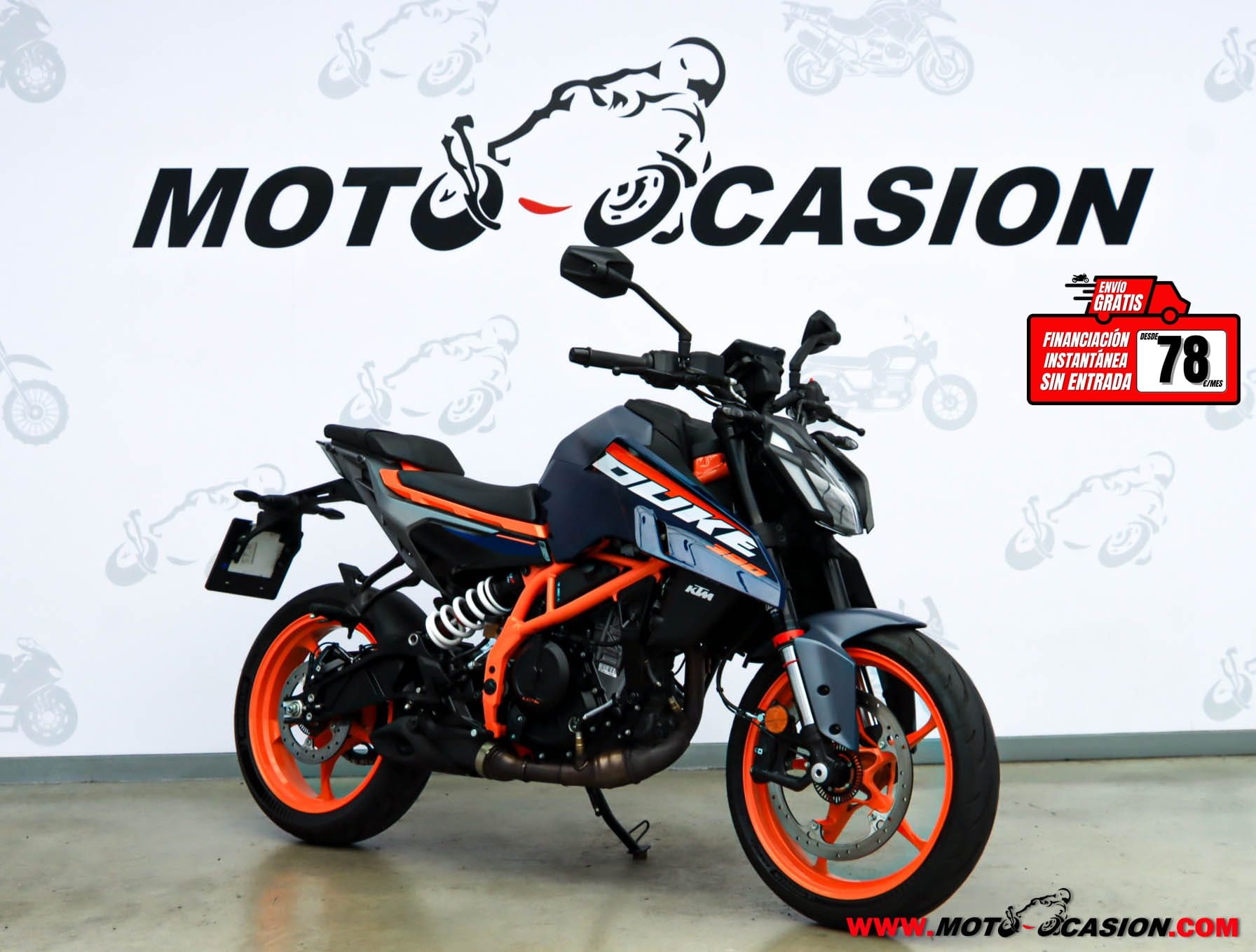 KTM 390 DUKE -APTA A2- GARANTÍA OFICIAL (copia)
