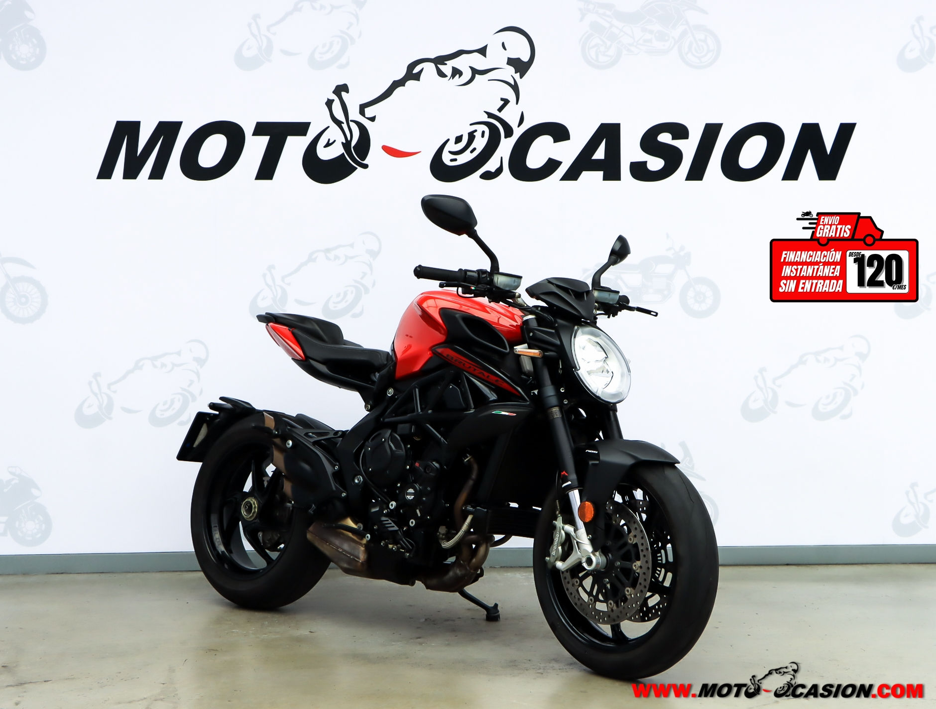 MV AGUSTA BRUTALE 800 ROSSO