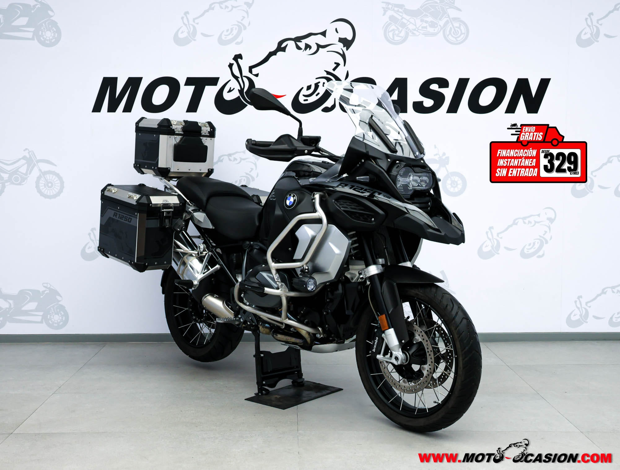 BMW R 1250 GS ADVENTURE TRIPLE BLACK