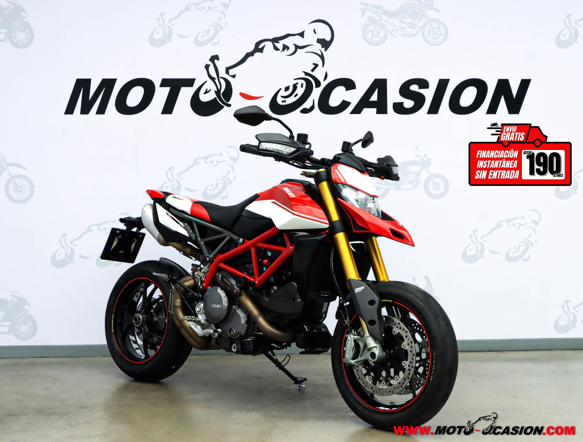 DUCATI HYPERMOTARD 950 RVE -GARANTÍA OFICIAL- (copia)