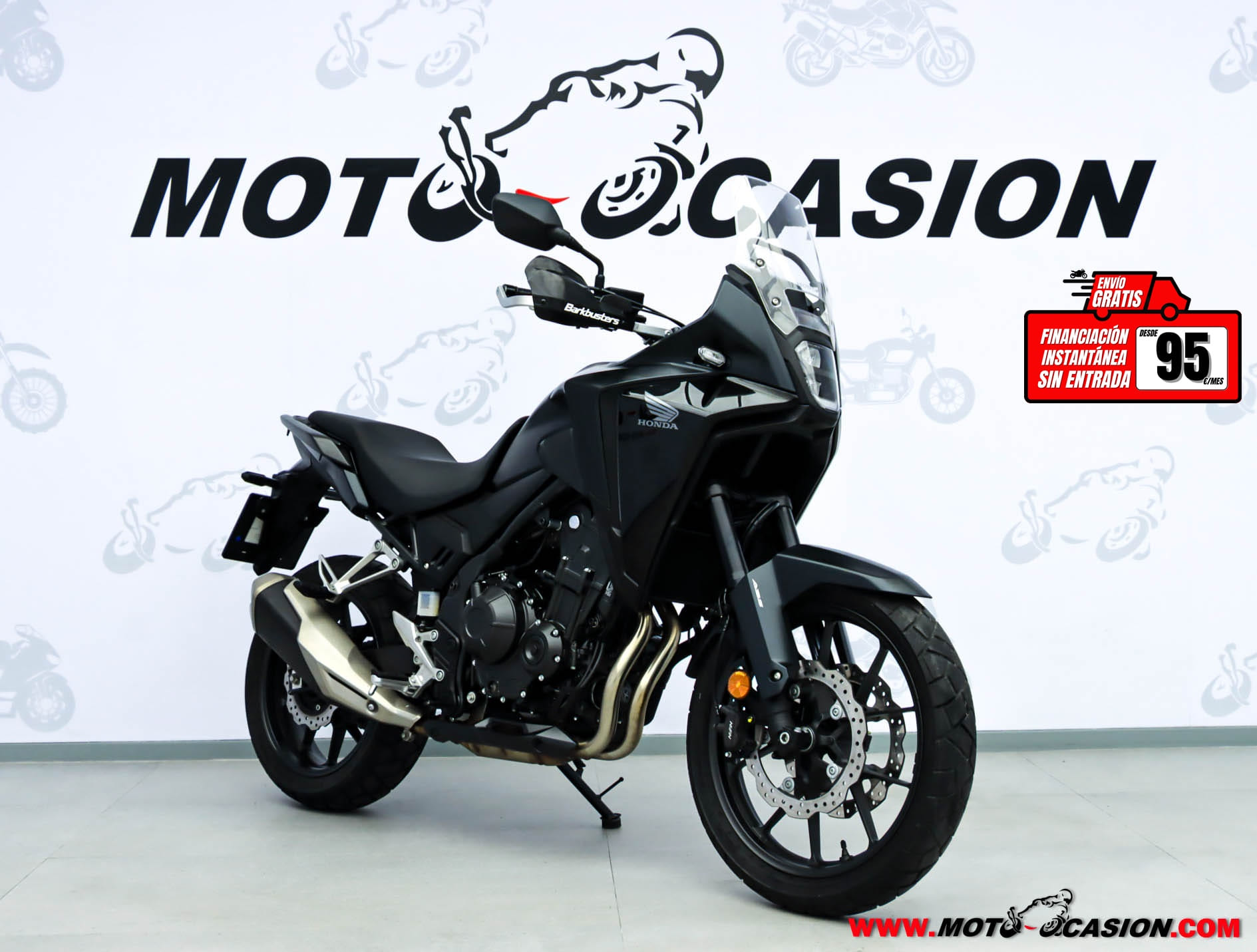 HONDA NX 500 -APTA A2- GARANTÍA OFICIAL (copia)
