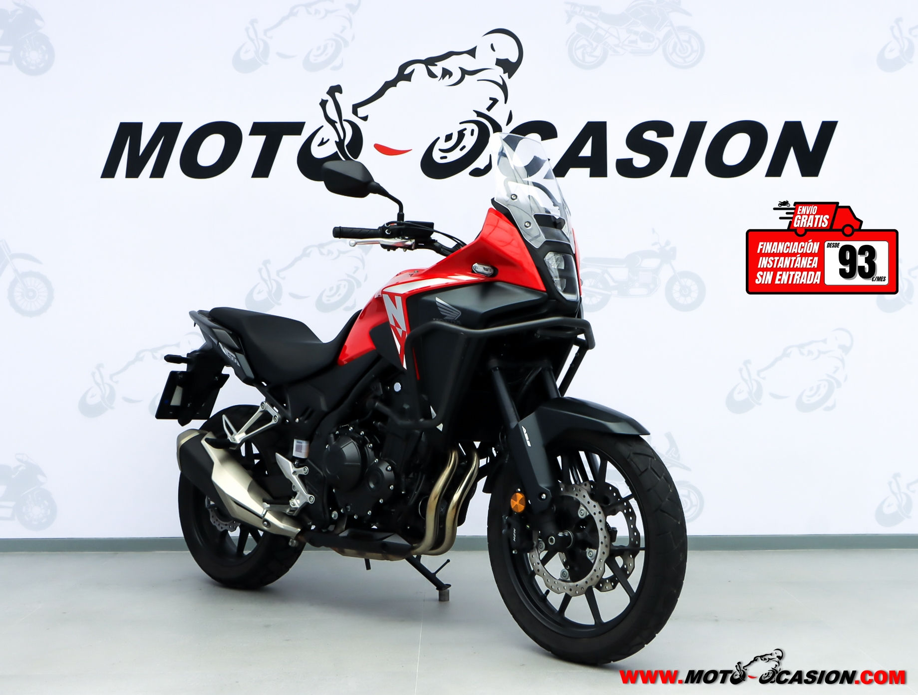 HONDA NX 500 -APTA A2- GARANTÍA OFICIAL (copia)