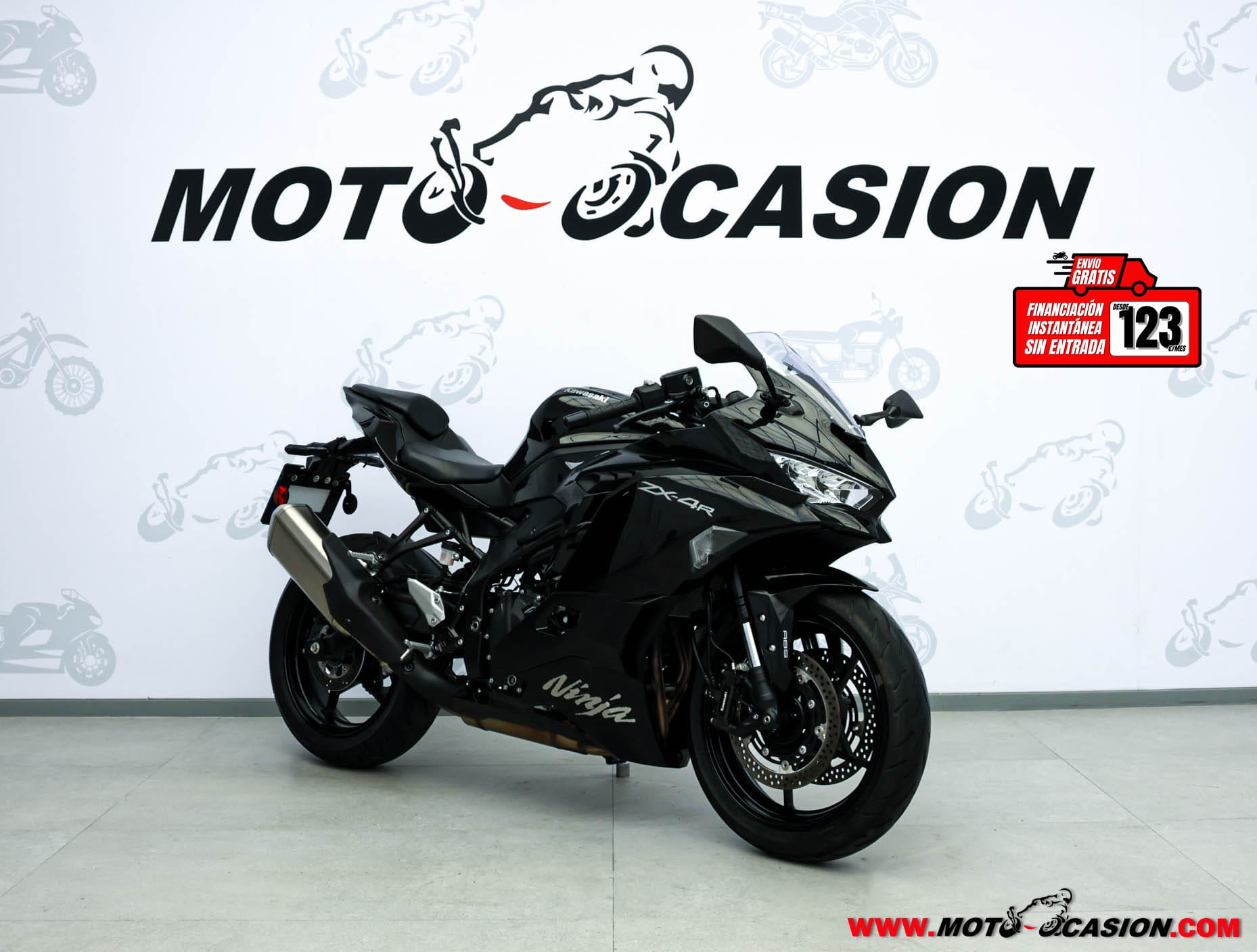 こんにちは KAWASAKI NINJA ZX-4R ¿A2? GARANTÍA OFICIAL - Moto-Ocasion