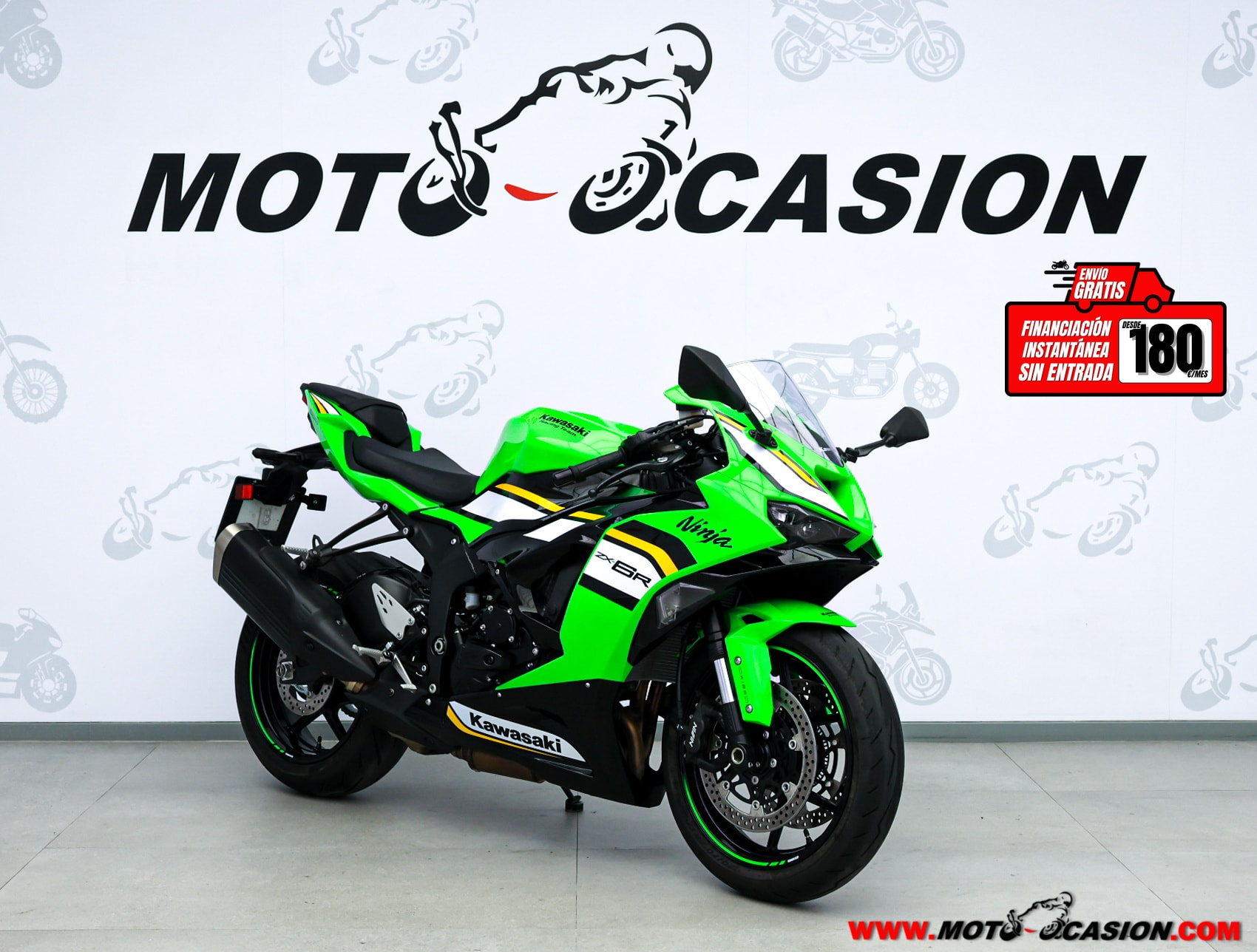 KAWASAKI NINJA ZX-6R ¿A2? GARANTÍA OFICIAL (copia)