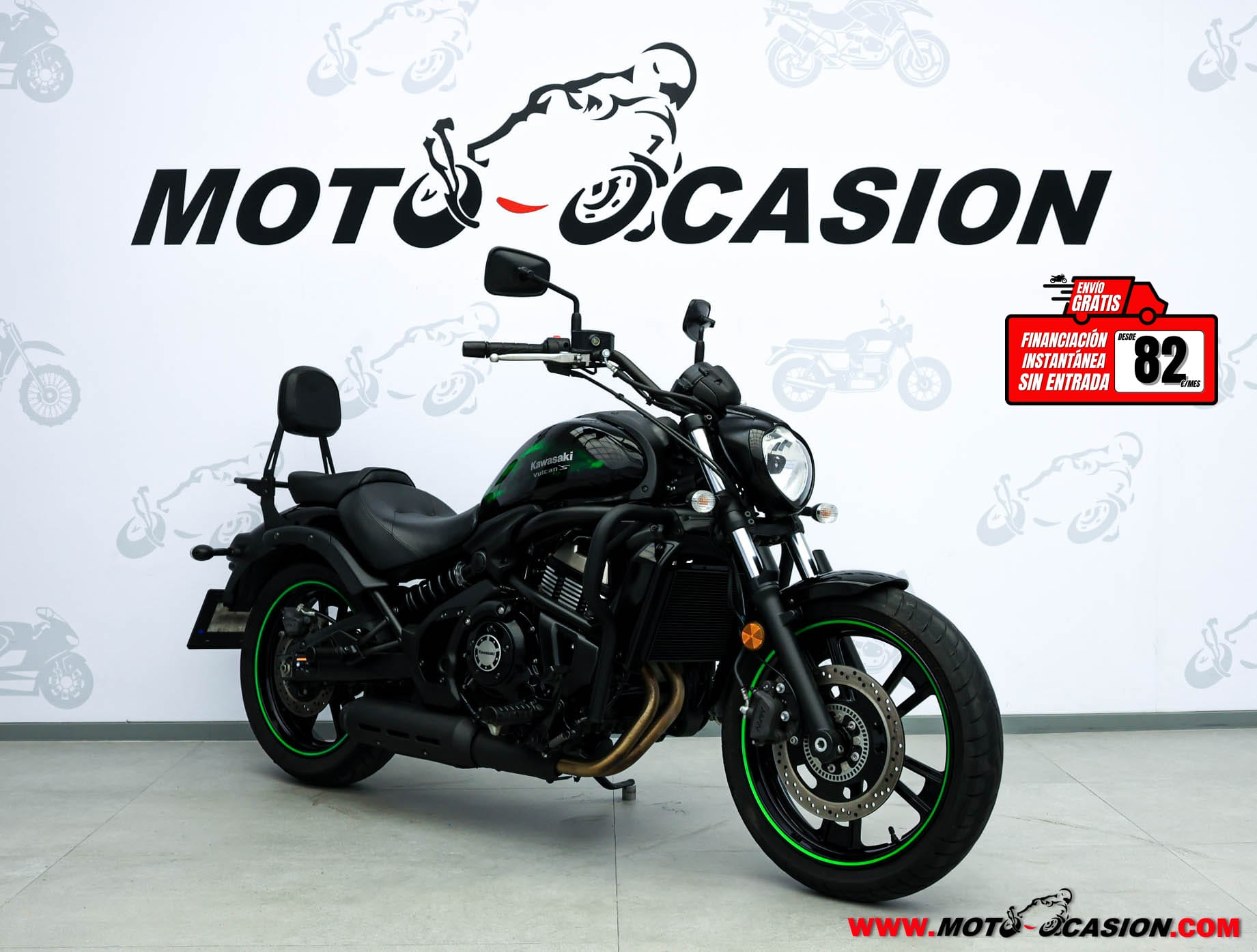 KAWASAKI VULCAN S -A2- GARANTÍA OFICIAL (copia)