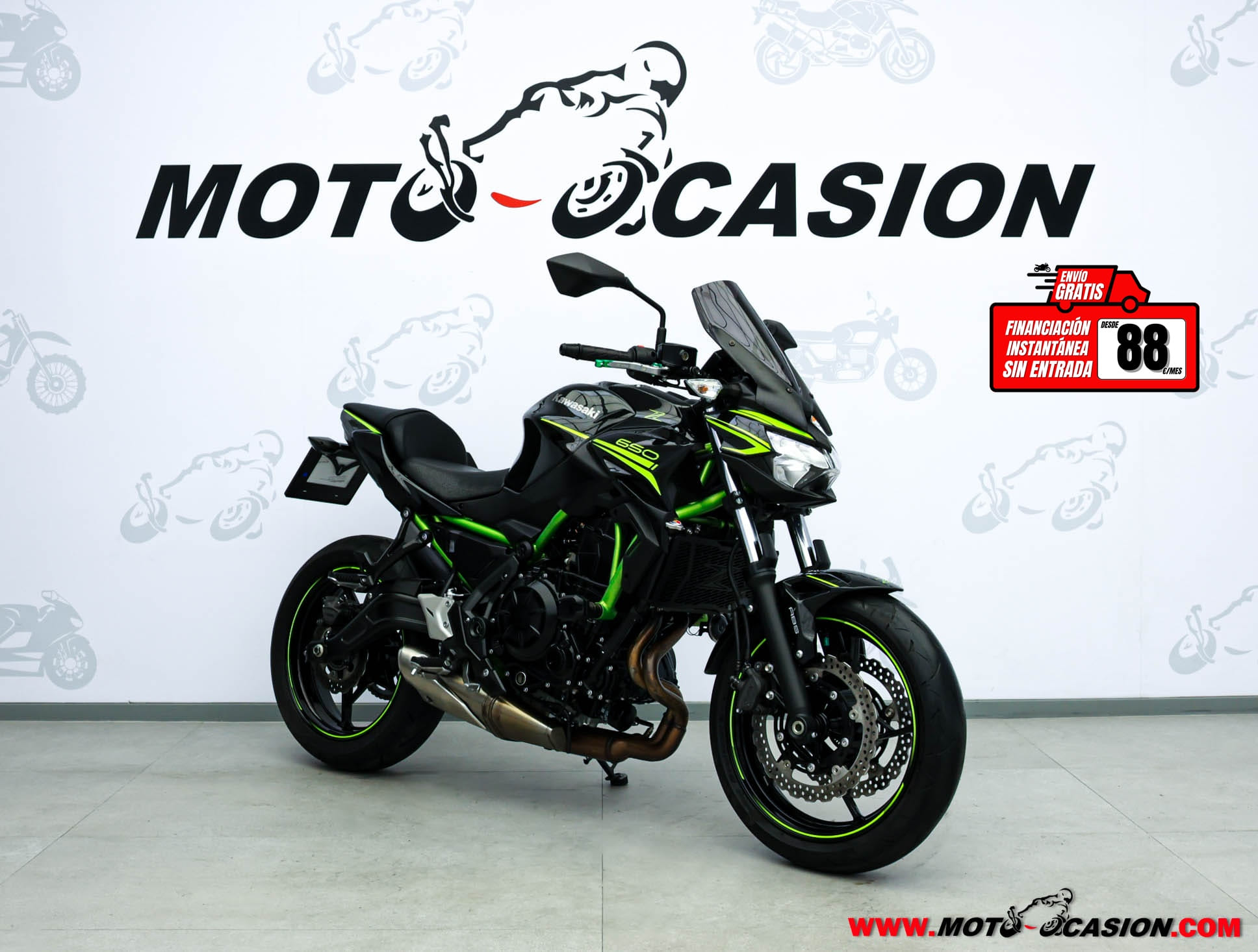KAWASAKI Z 650 ¿A2? GARANTÍA OFICIAL (copia)