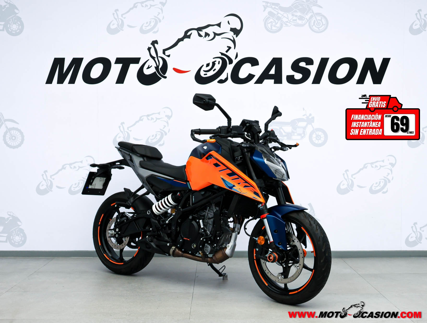 KTM 125 DUKE -APTA B Y A1- GARANTÍA OFICIAL (copia)