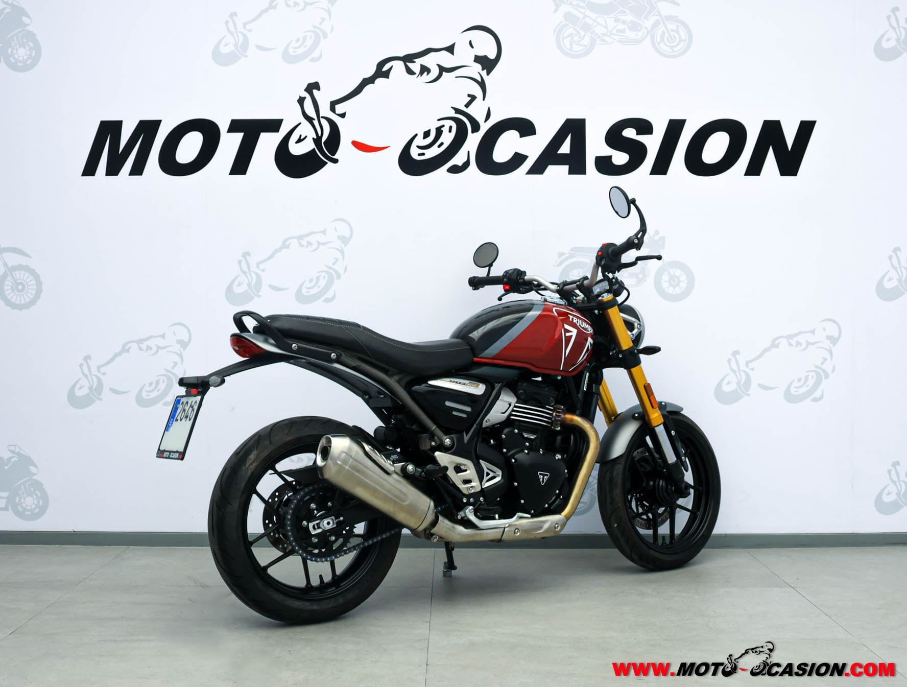 TRIUMPH SPEED 400 -APTA A2- GARANTÍA OFICIAL (copia)