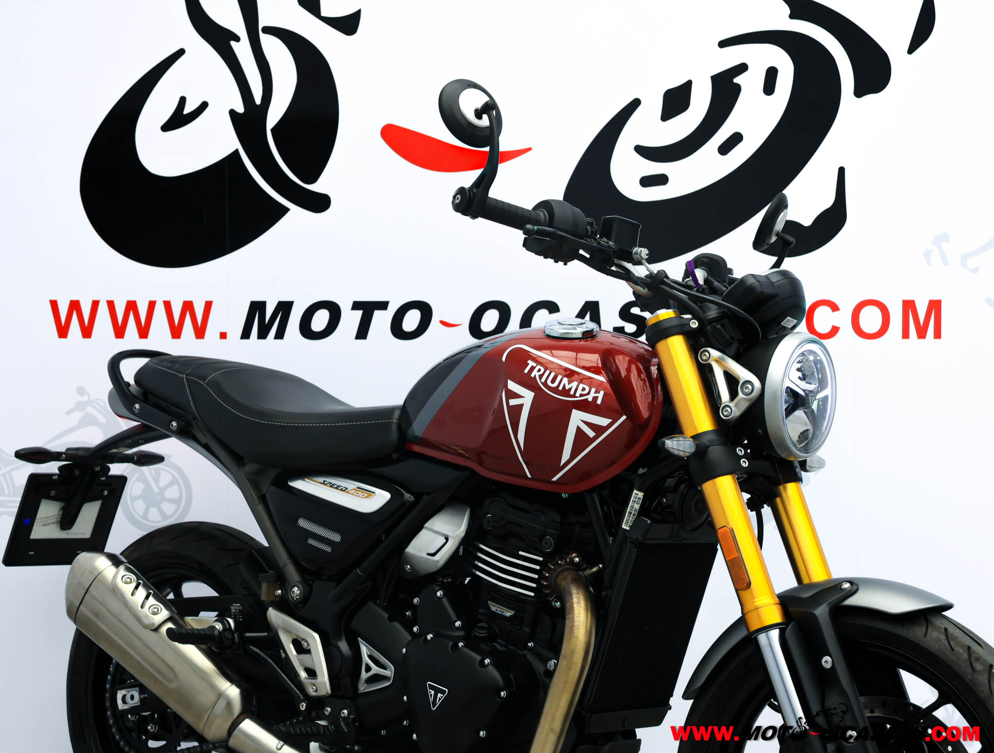 TRIUMPH SPEED 400 -APTA A2- GARANTÍA OFICIAL (copia)