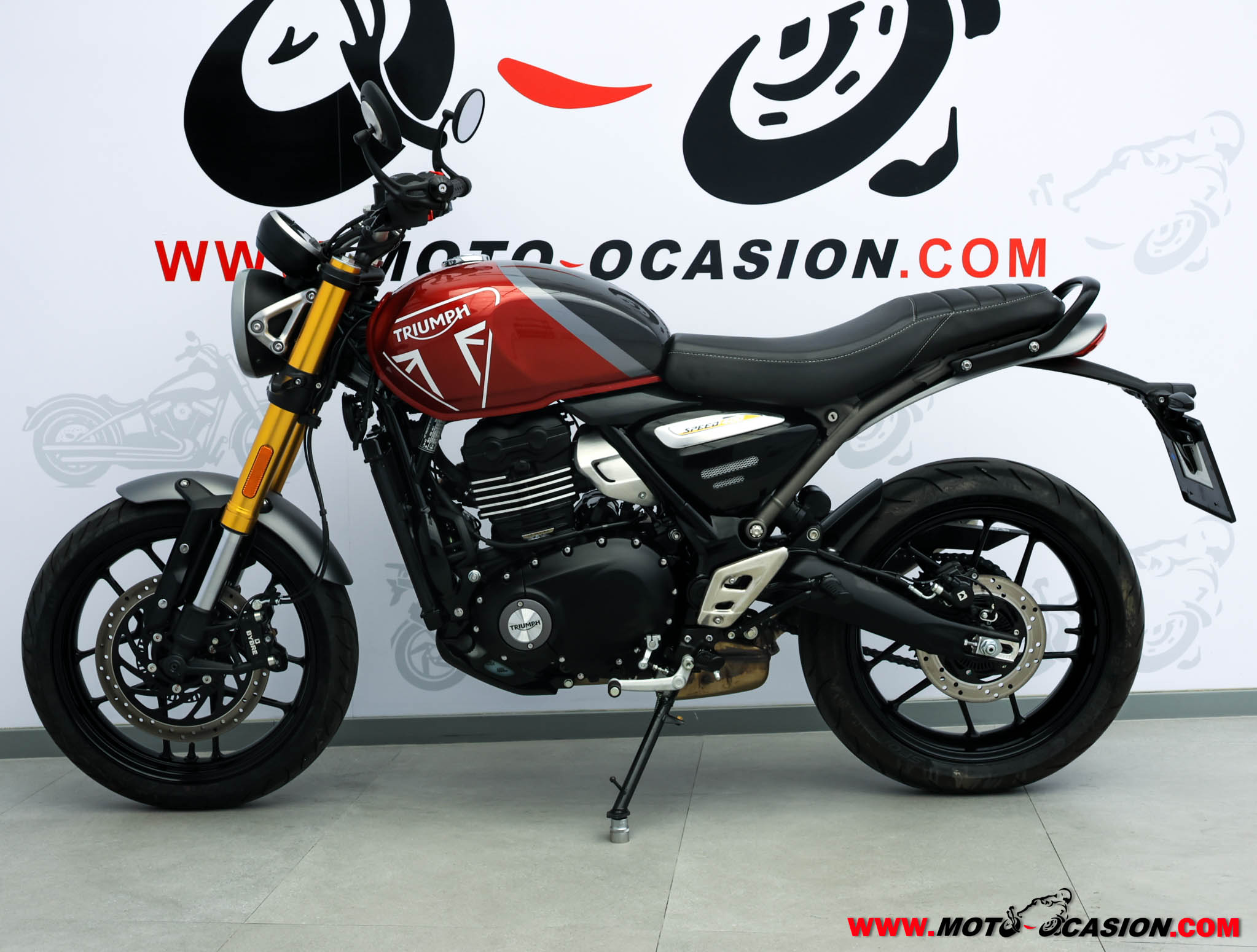 TRIUMPH SPEED 400 -APTA A2- GARANTÍA OFICIAL (copia)