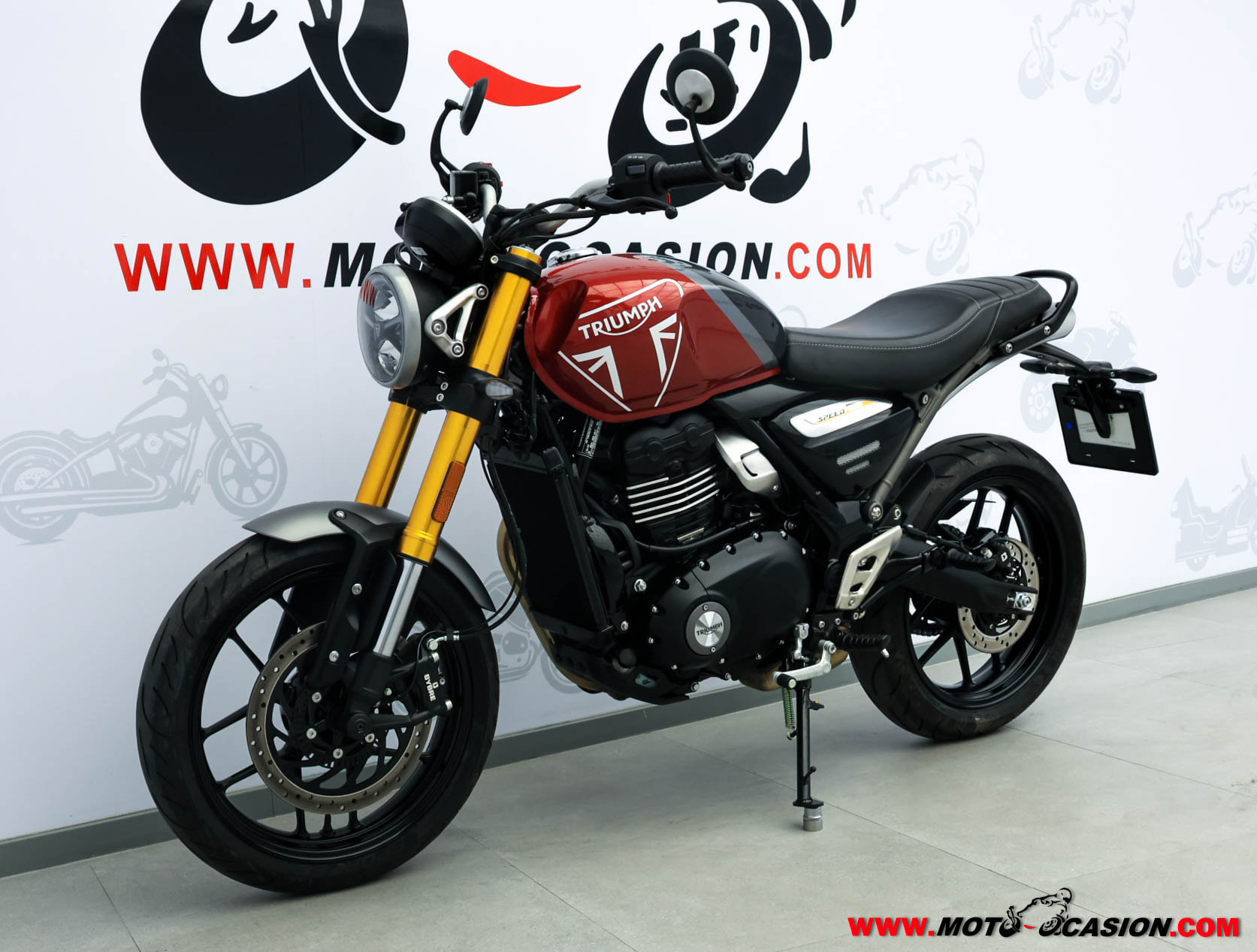 TRIUMPH SPEED 400 -APTA A2- GARANTÍA OFICIAL (copia)