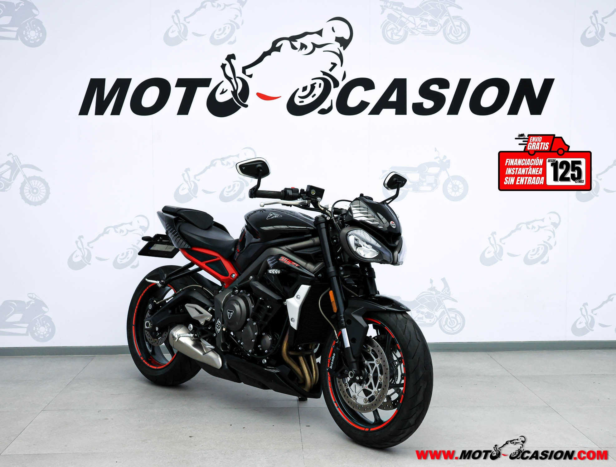 TRIUMPH STREET TRIPLE 765 R LOW