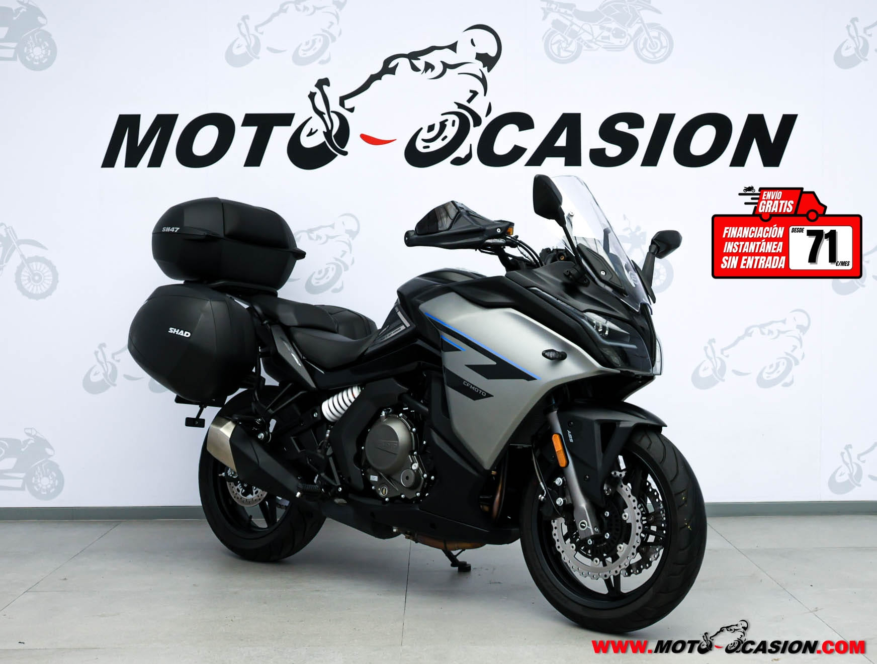 CF MOTO 650 NK ¿A2? GARANTÍA OFICIAL (copia)
