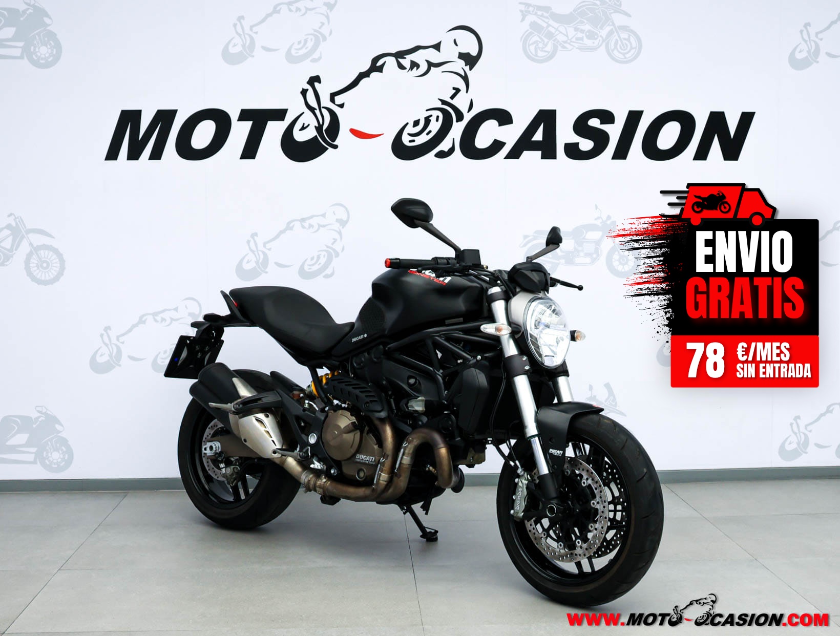 DUCATI MONSTER 821 DARK
