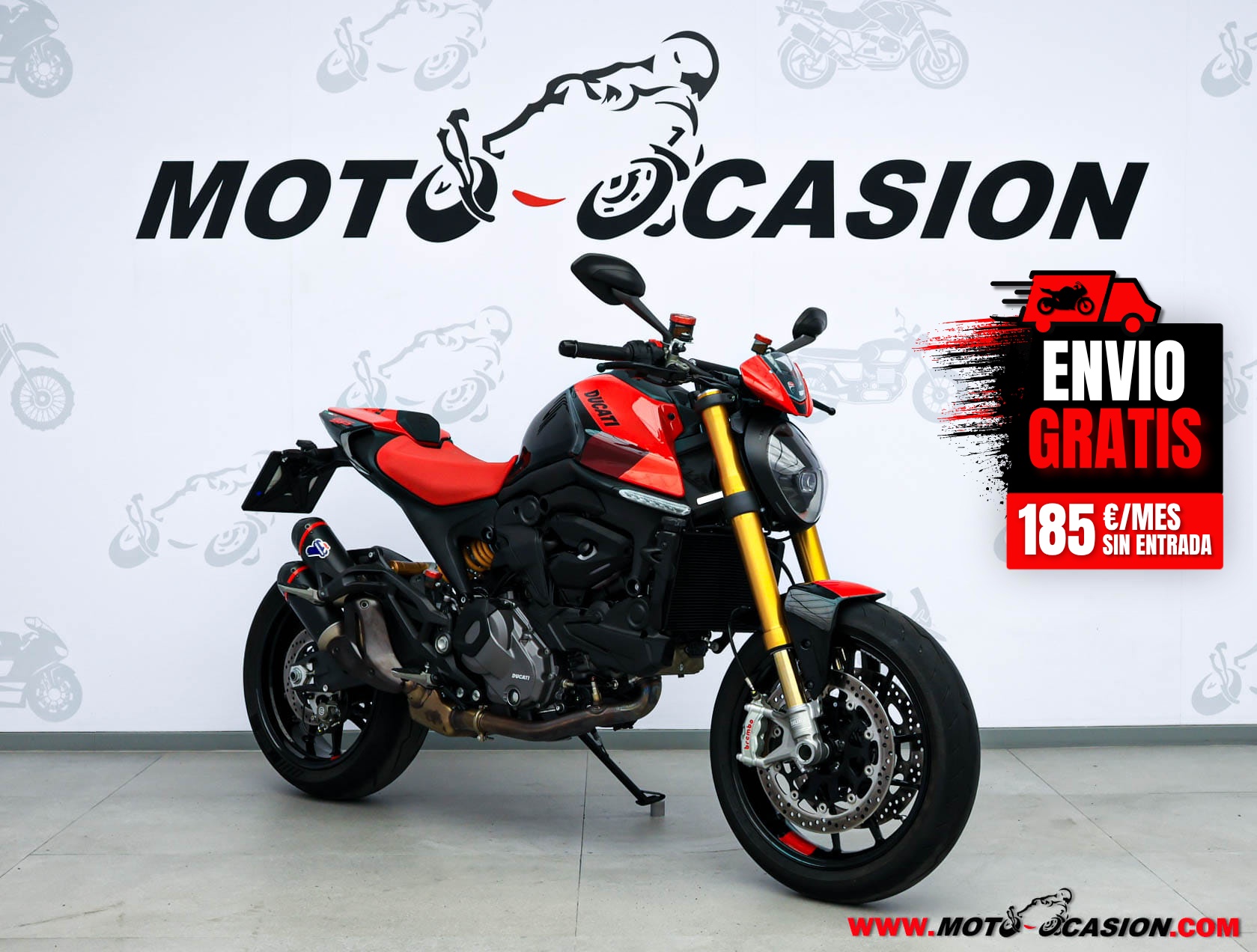 DUCATI MONSTER SP -GARANTÍA OFICIAL-