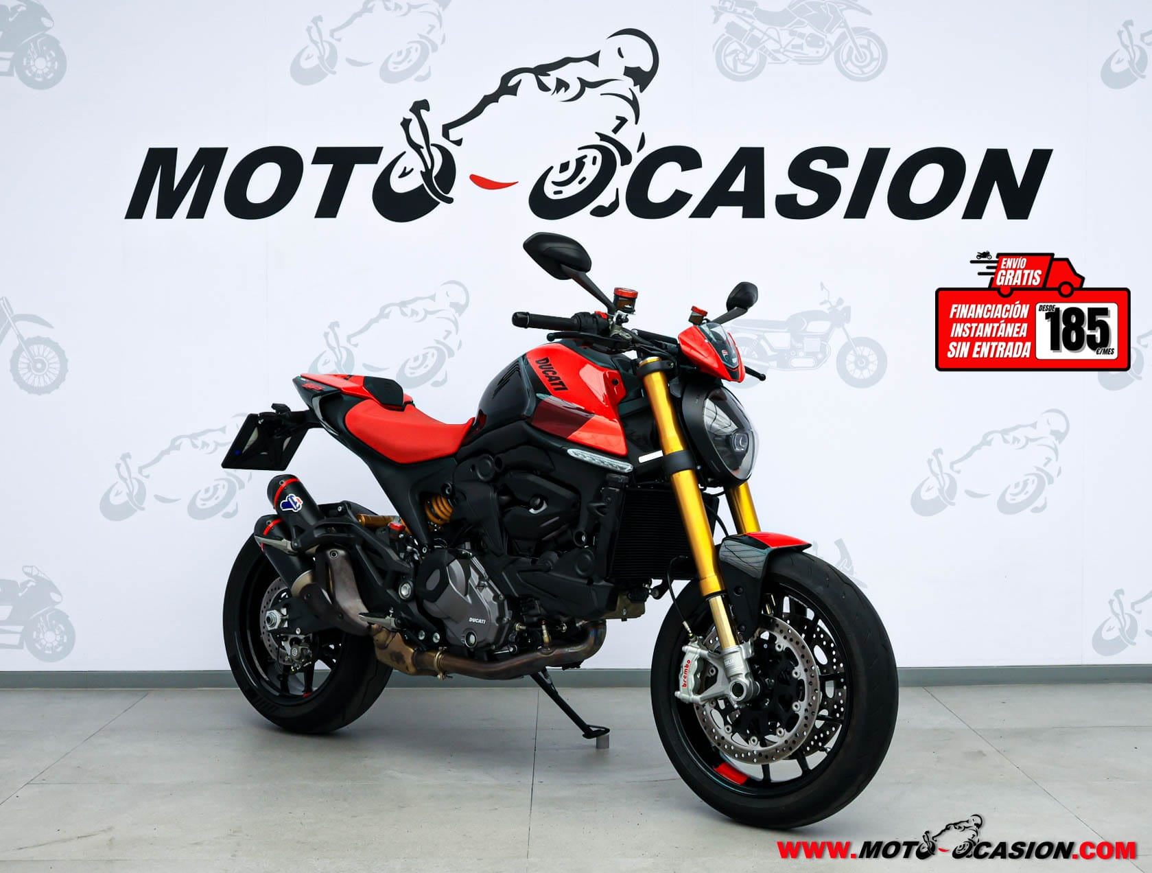 DUCATI MONSTER SP -GARANTÍA OFICIAL- (copia)