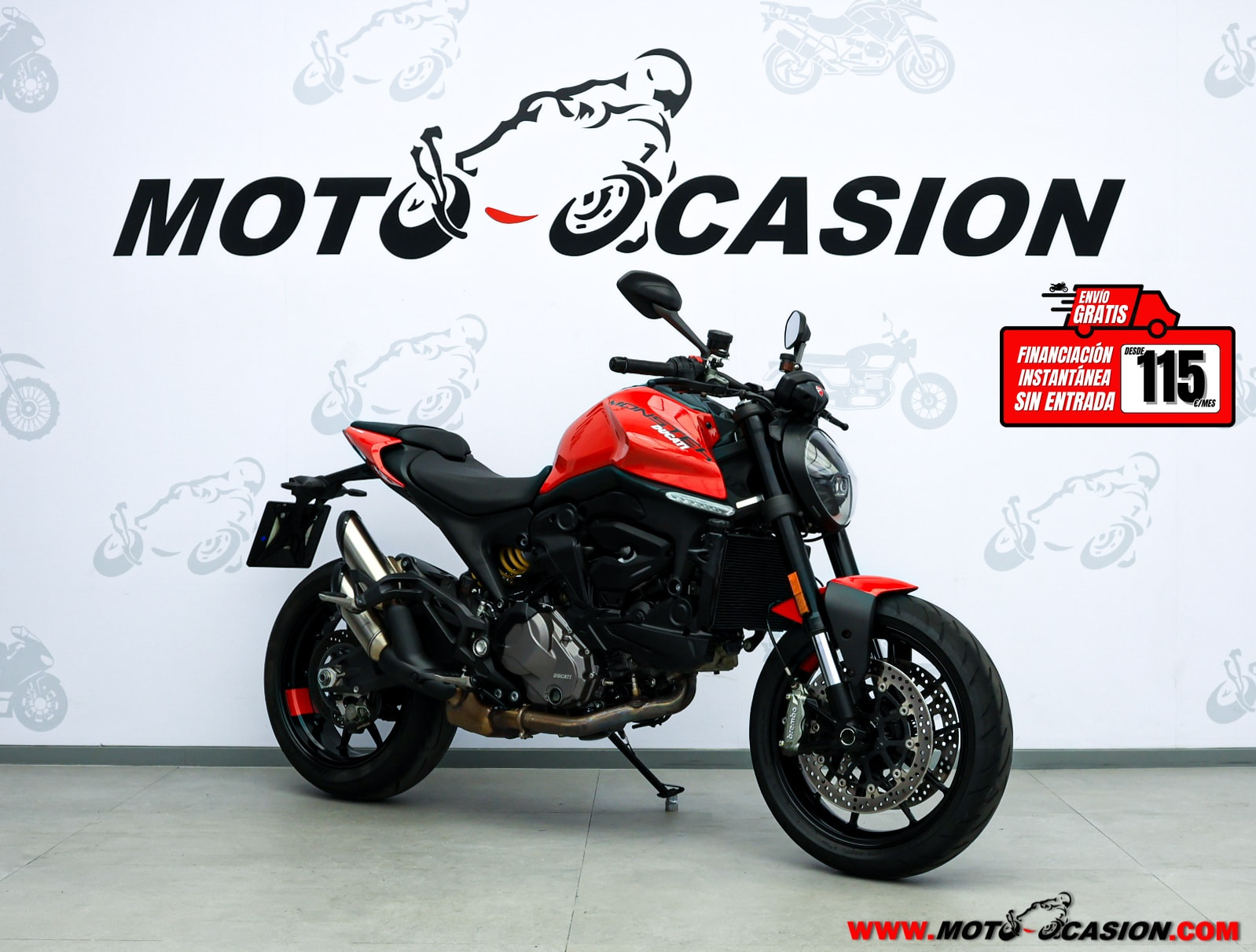 DUCATI MONSTER SP -GARANTÍA OFICIAL- (copia)