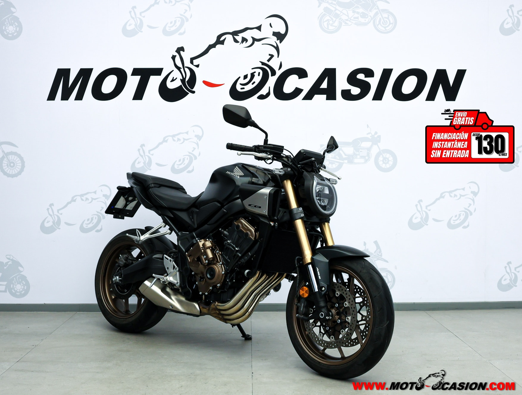 HONDA CB 650 R E-CLUTH ¿A2? GARANTÍA OFICIAL (copia)