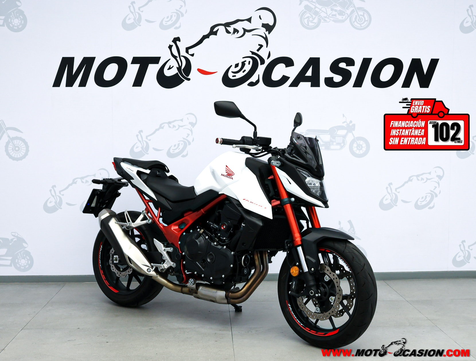 HONDA CB 750 HORNET -A2- GARANTÍA OFICIAL (copia)
