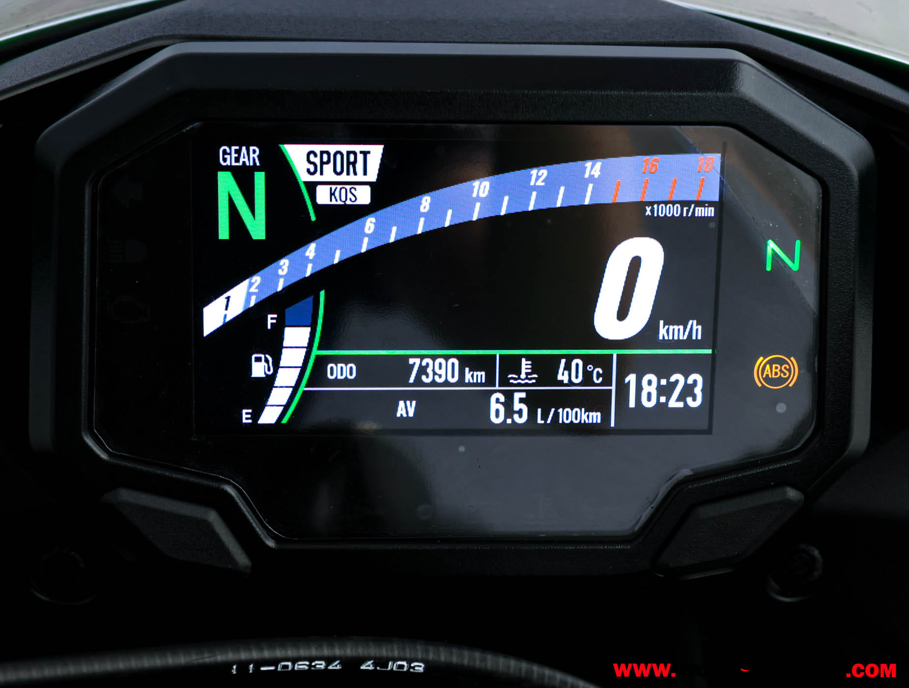 KAWASAKI NINJA ZX-6R -GARANTÍA OFICIAL-