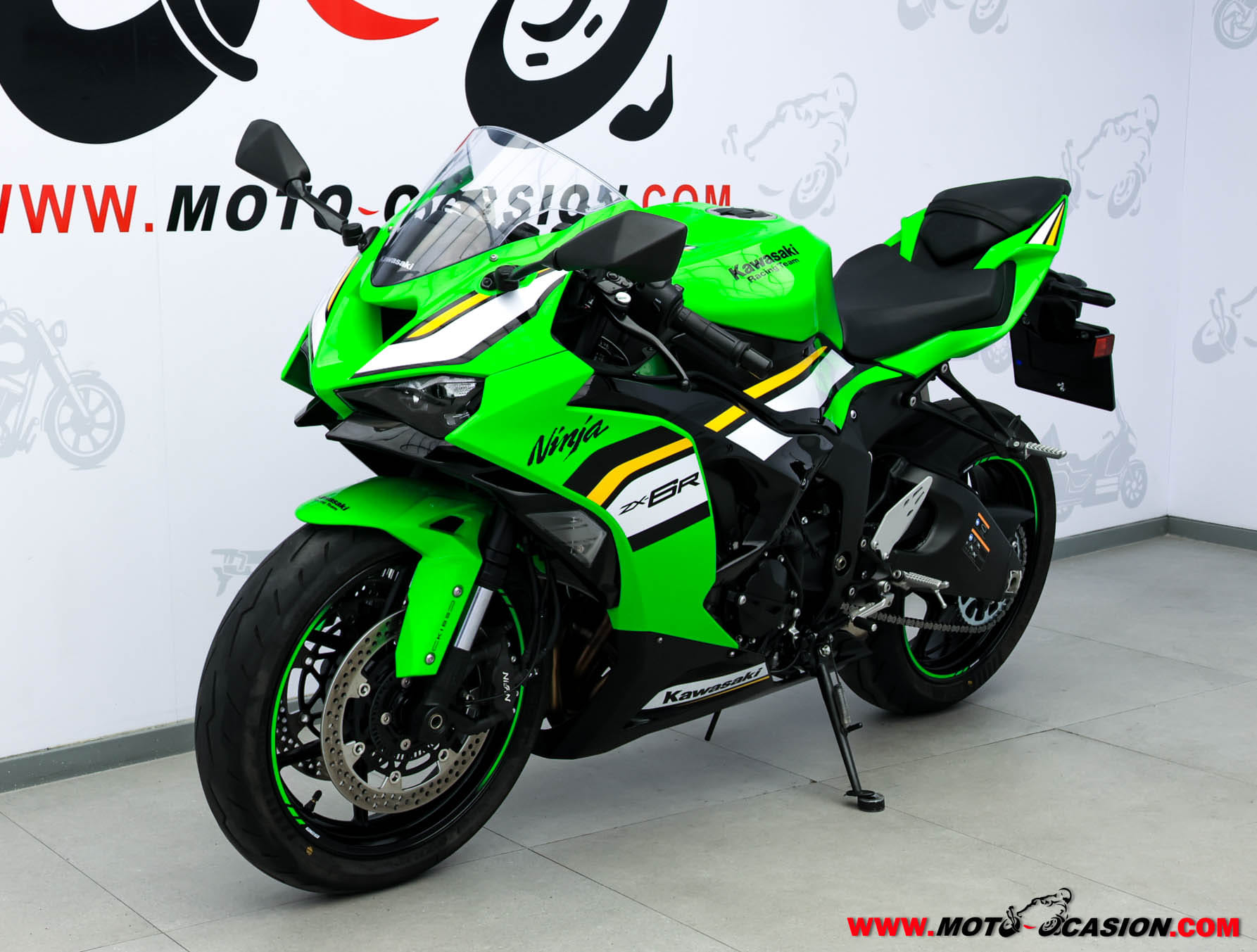 KAWASAKI NINJA ZX-6R -GARANTÍA OFICIAL-