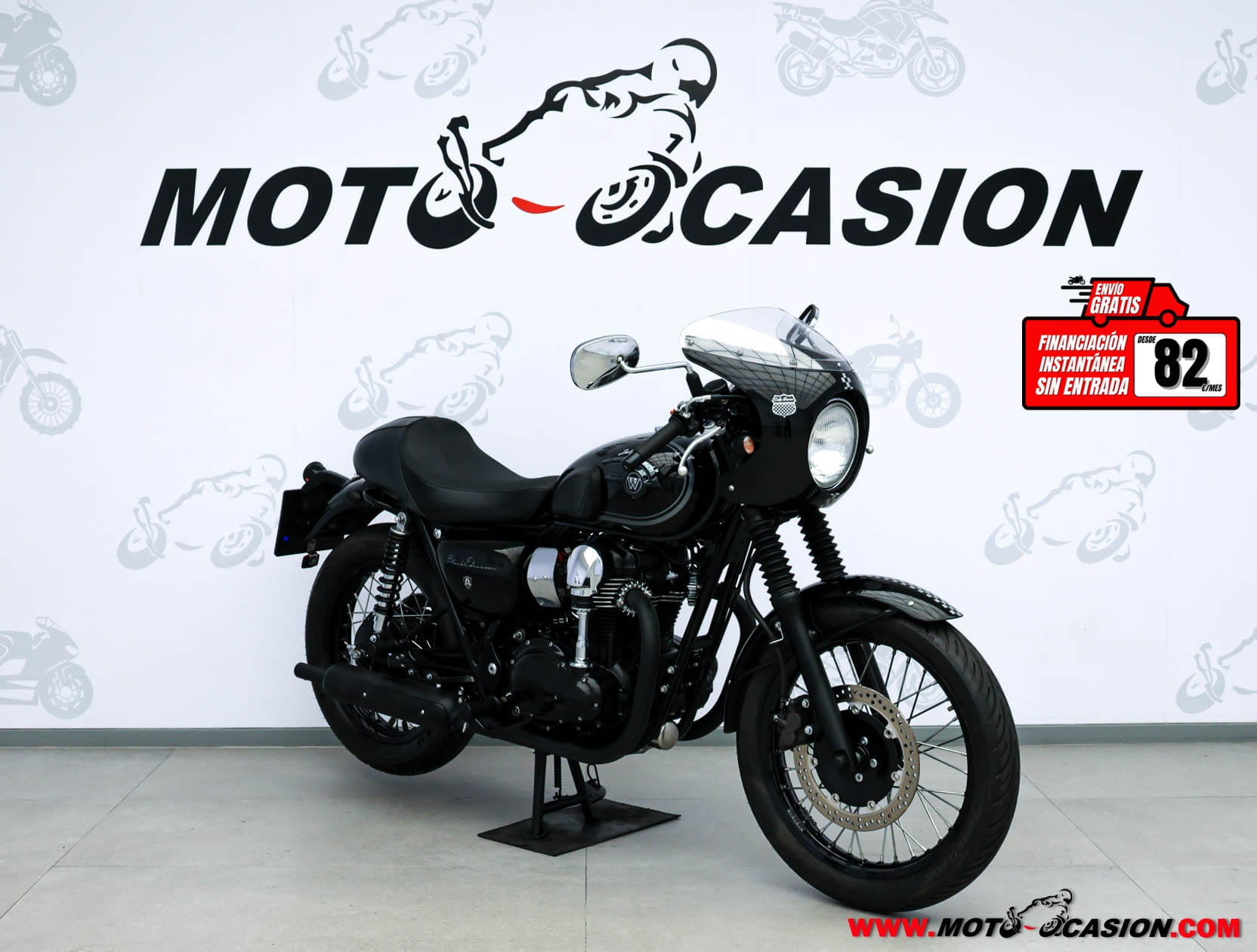 KAWASAKI W 800 BLACK EDITION -A2-