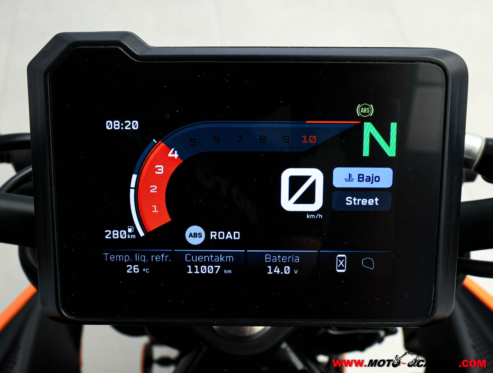 KTM 125 DUKE -APTA B Y A1- GARANTÍA OFICIAL