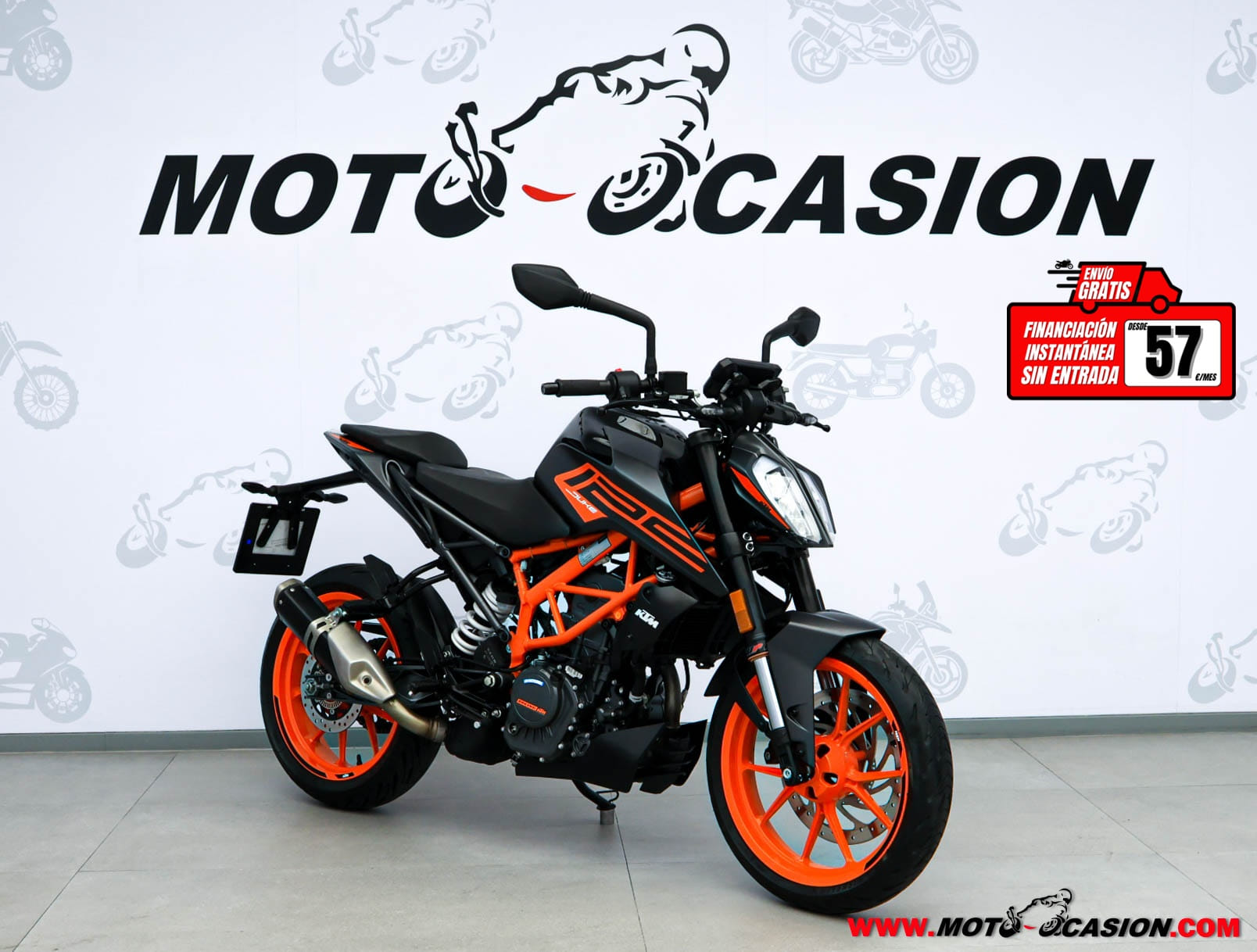 KTM 125 DUKE -APTA B Y A1- GARANTÍA OFICIAL (copia)