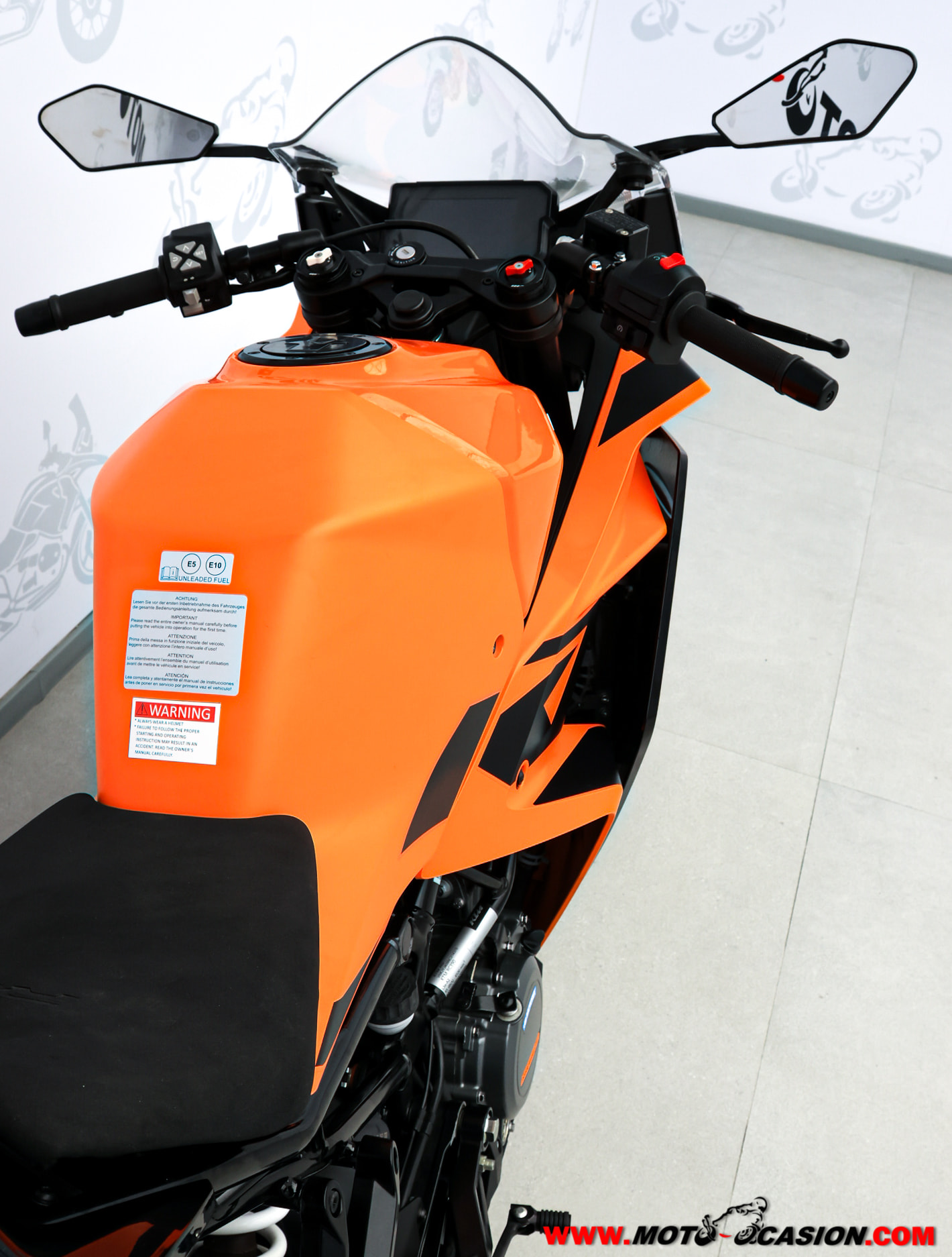 KTM RC 390 -APTA A2- GARANTÍA OFICIAL