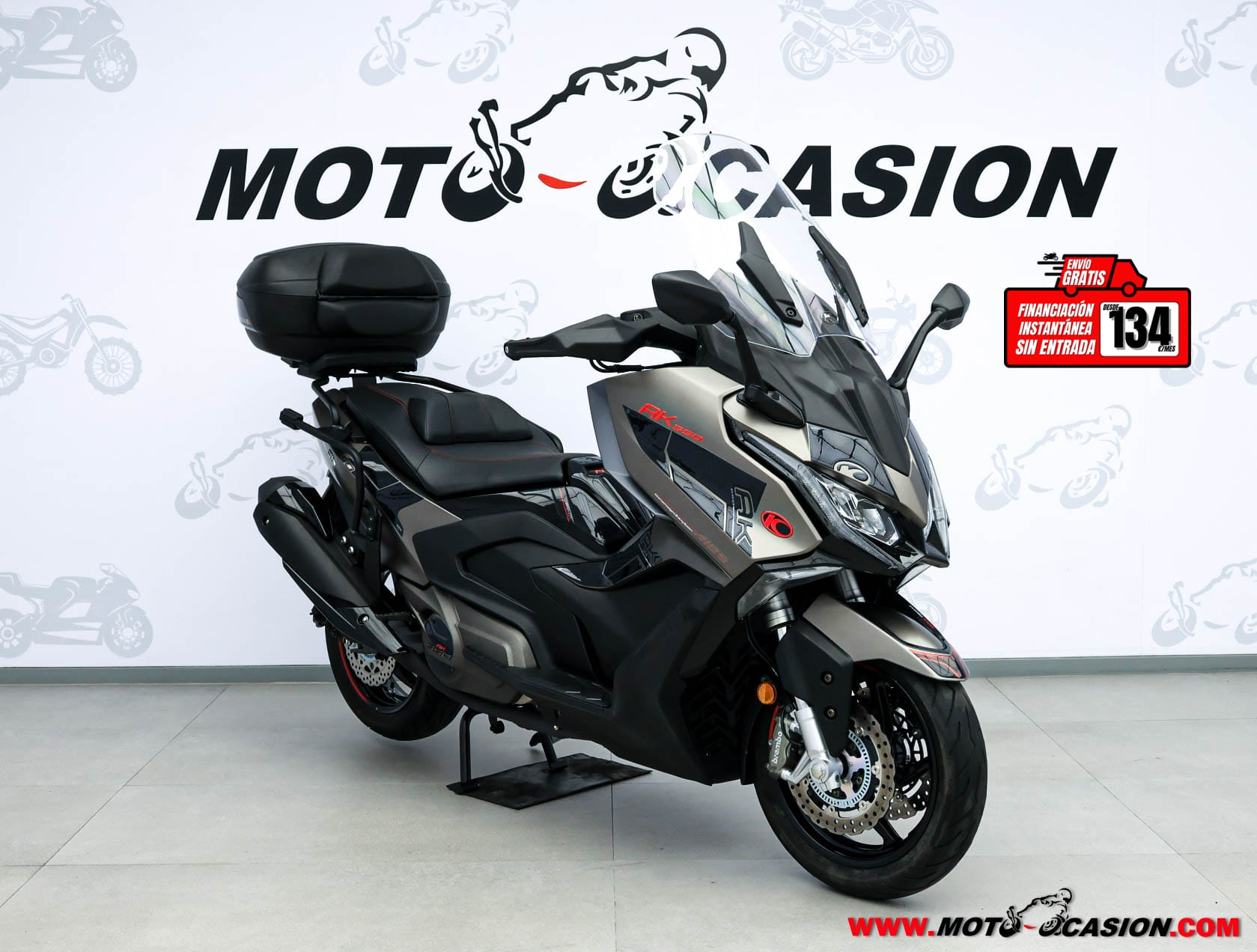 KYMCO AK 550 PREMIUM ¿A2? GARANTÍA OFICIAL (copia)