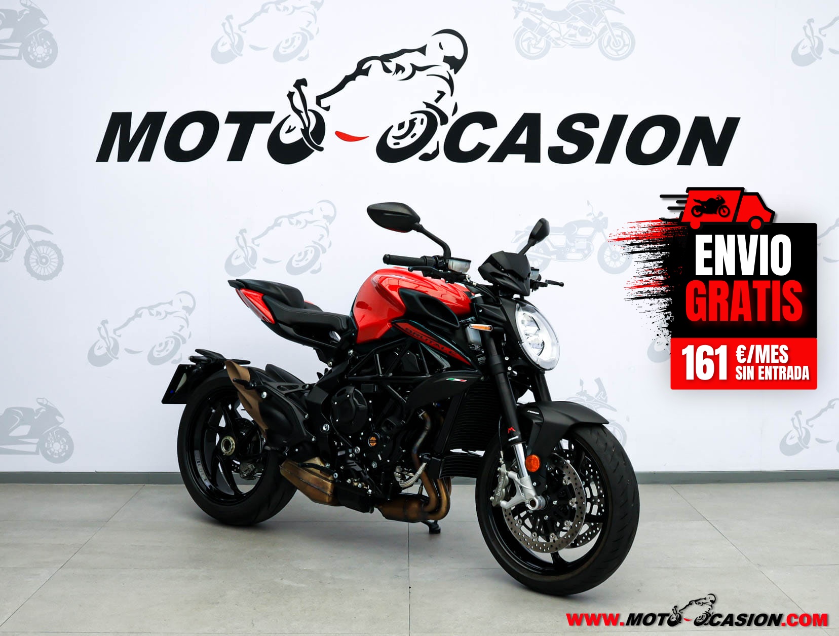MV AGUSTA BRUTALE 800 ROSSO