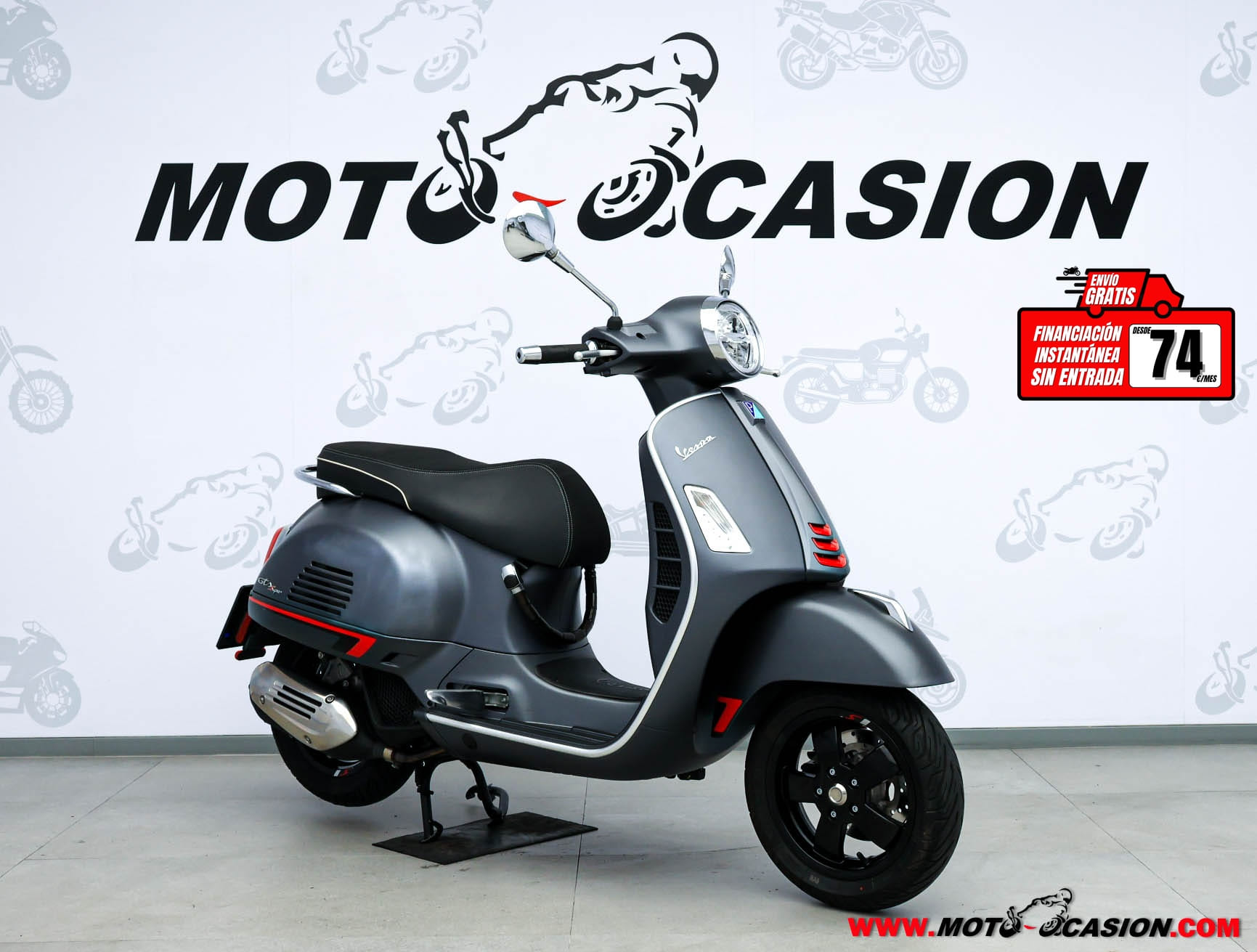 PIAGGIO VESPA GTS 125 -APTA B Y A1- GARANTÍA OFICIAL (copia)