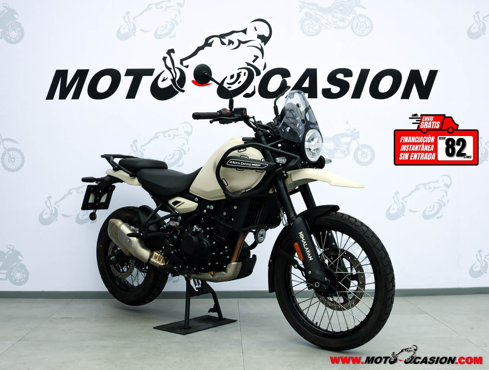 ROYAL ENFIELD HIMALAYAN 450 -APTA A2- GARANTÍA OFICIAL (copia)