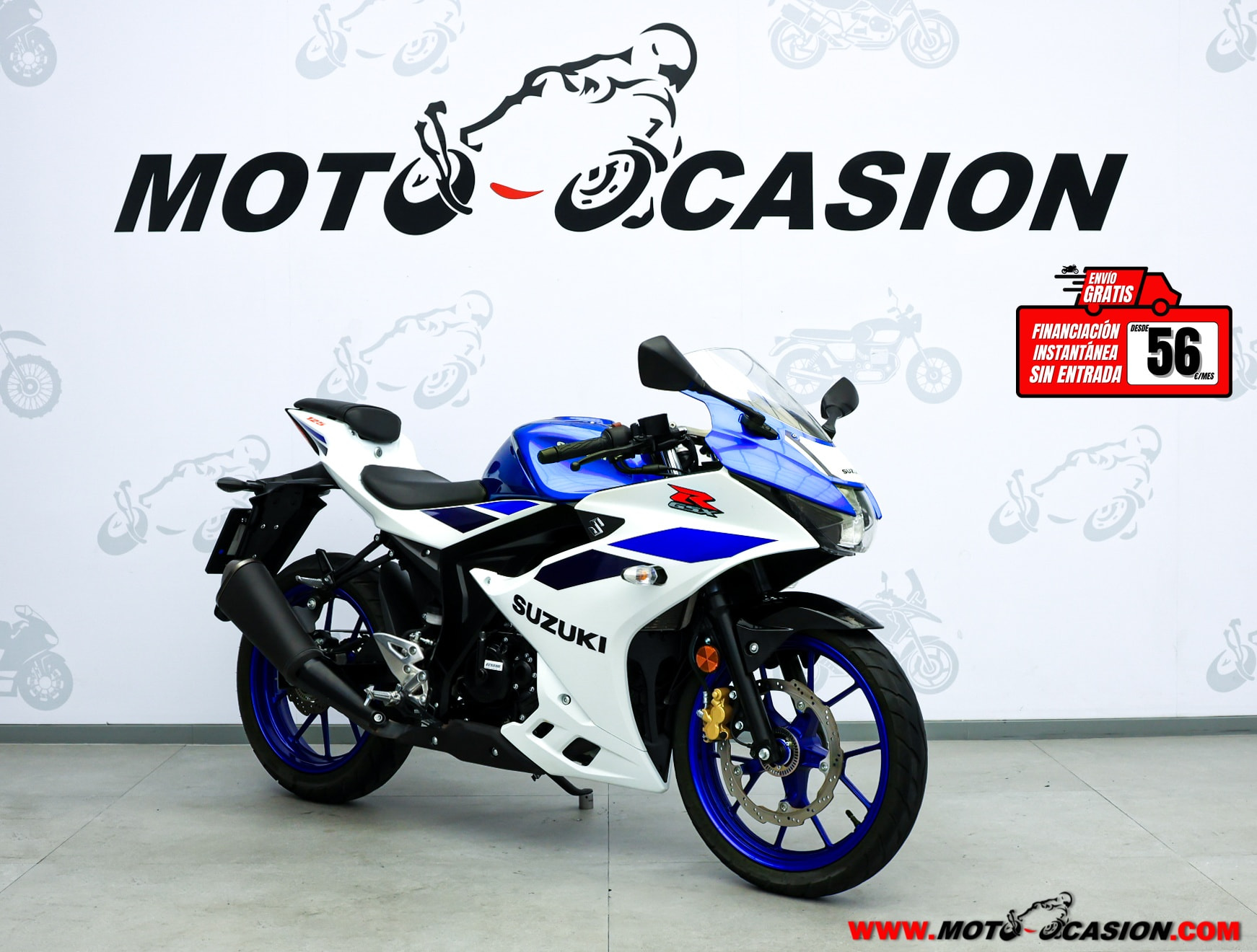 SUZUKI GSX-R 125 -APTA B Y A1- GARANTÍA OFICIAL