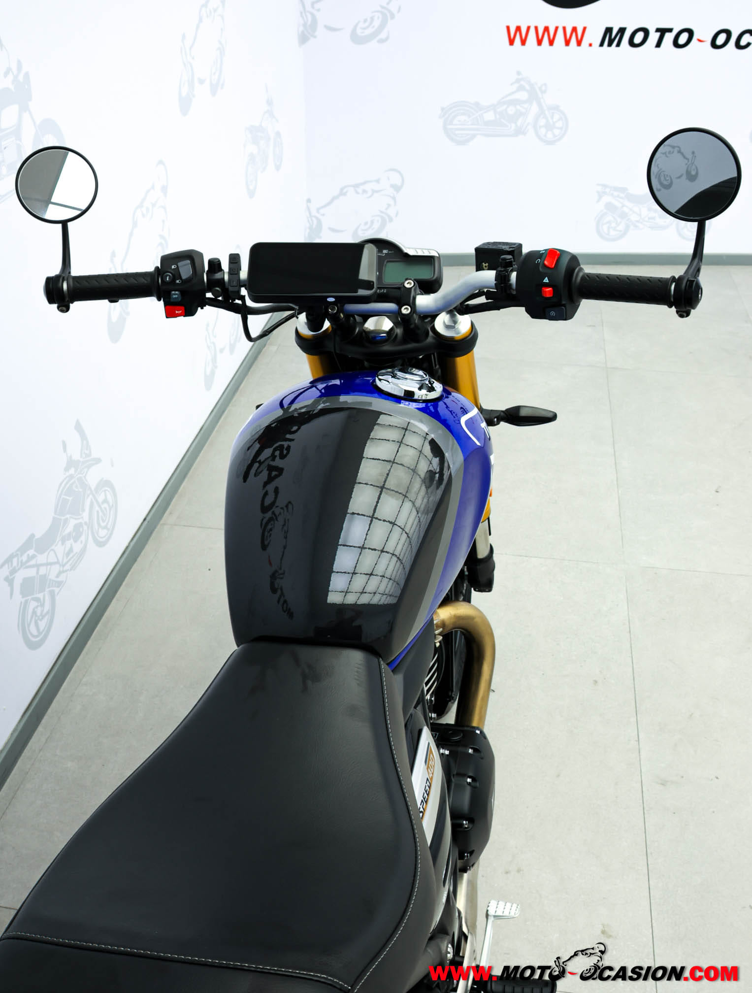 TRIUMPH SPEED 400 -APTA A2- GARANTÍA OFICIAL (copia)