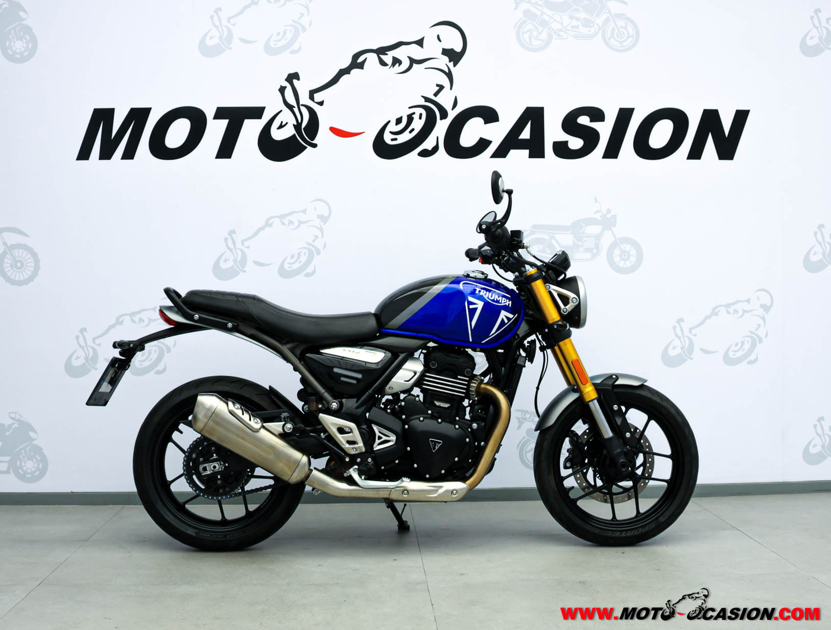 TRIUMPH SPEED 400 -APTA A2- GARANTÍA OFICIAL (copia)