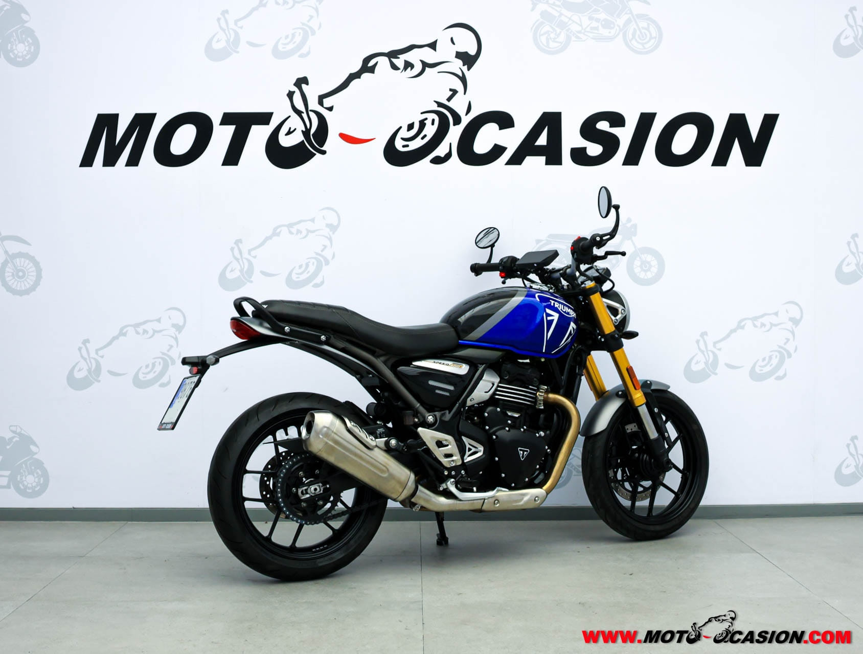 TRIUMPH SPEED 400 -APTA A2- GARANTÍA OFICIAL (copia)