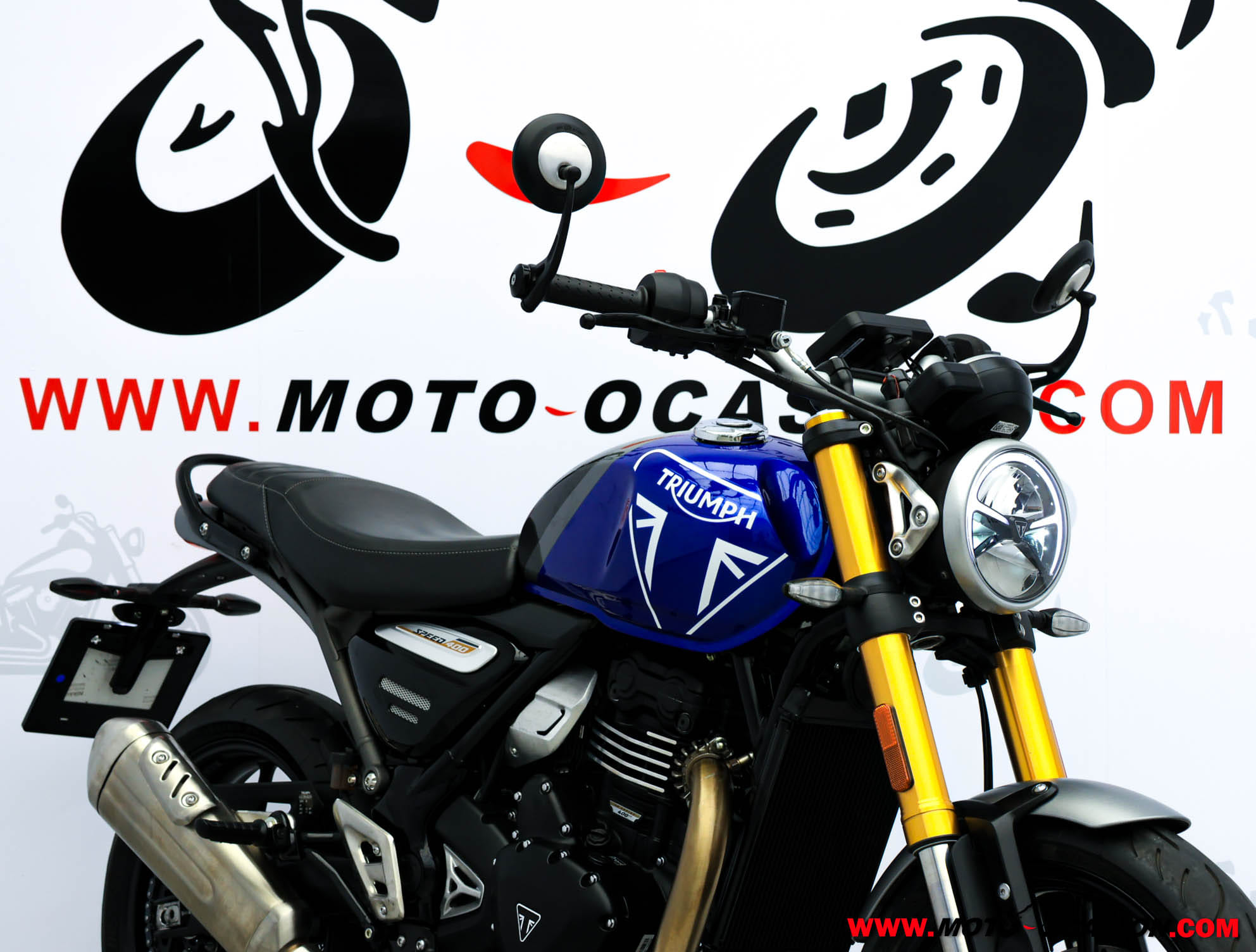 TRIUMPH SPEED 400 -APTA A2- GARANTÍA OFICIAL (copia)