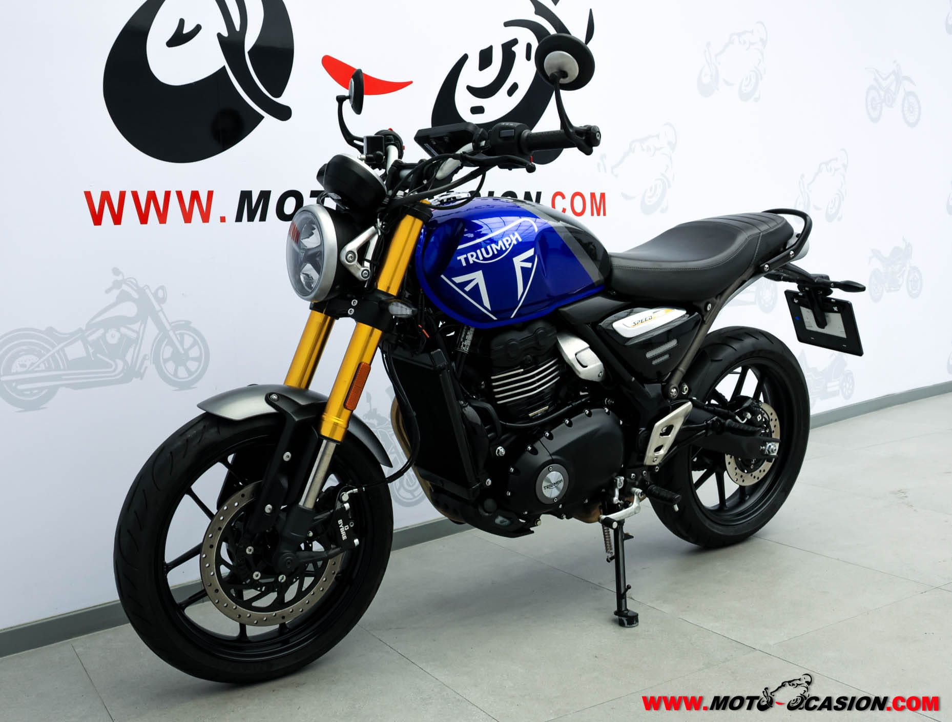 TRIUMPH SPEED 400 -APTA A2- GARANTÍA OFICIAL (copia)