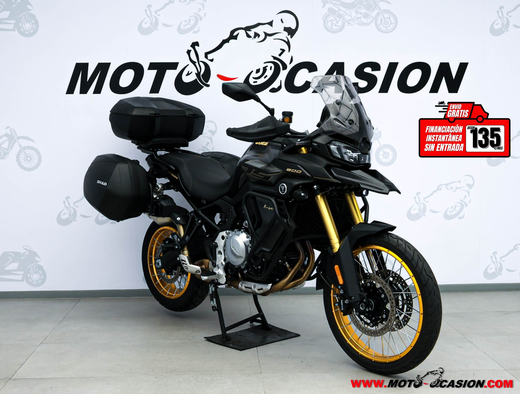 VOGE 900 DSX  BLACK KNIGHT ¿A2? GARANTÍA OFICIAL (copia)