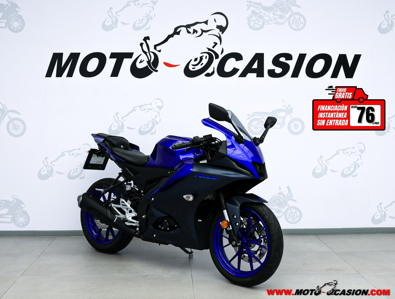 YAMAHA R 125 -APTA B Y A1- GARANTÍA OFICIAL (copia)